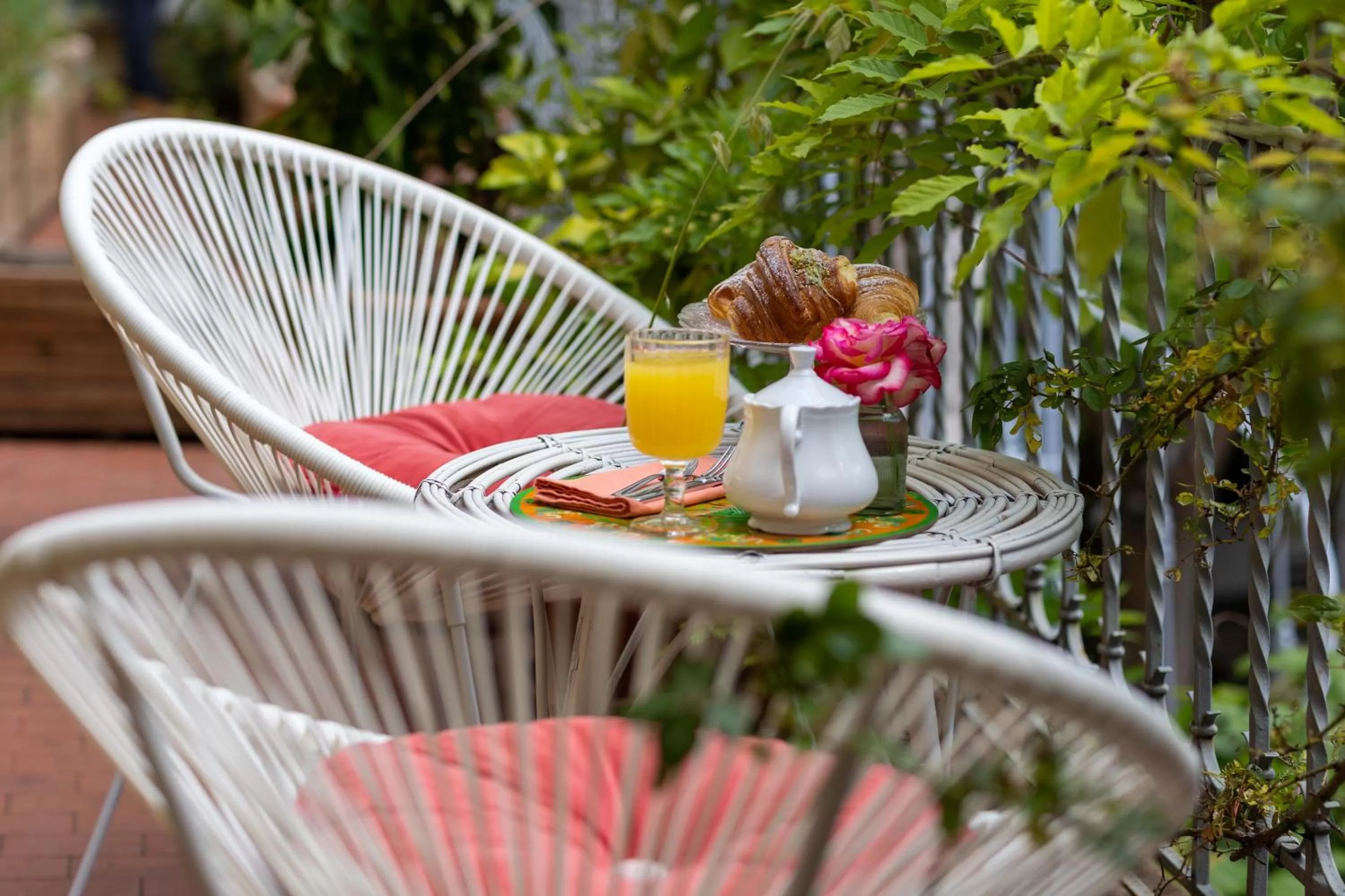 Balcony/Terrace in Secret Garden Firenze B&B