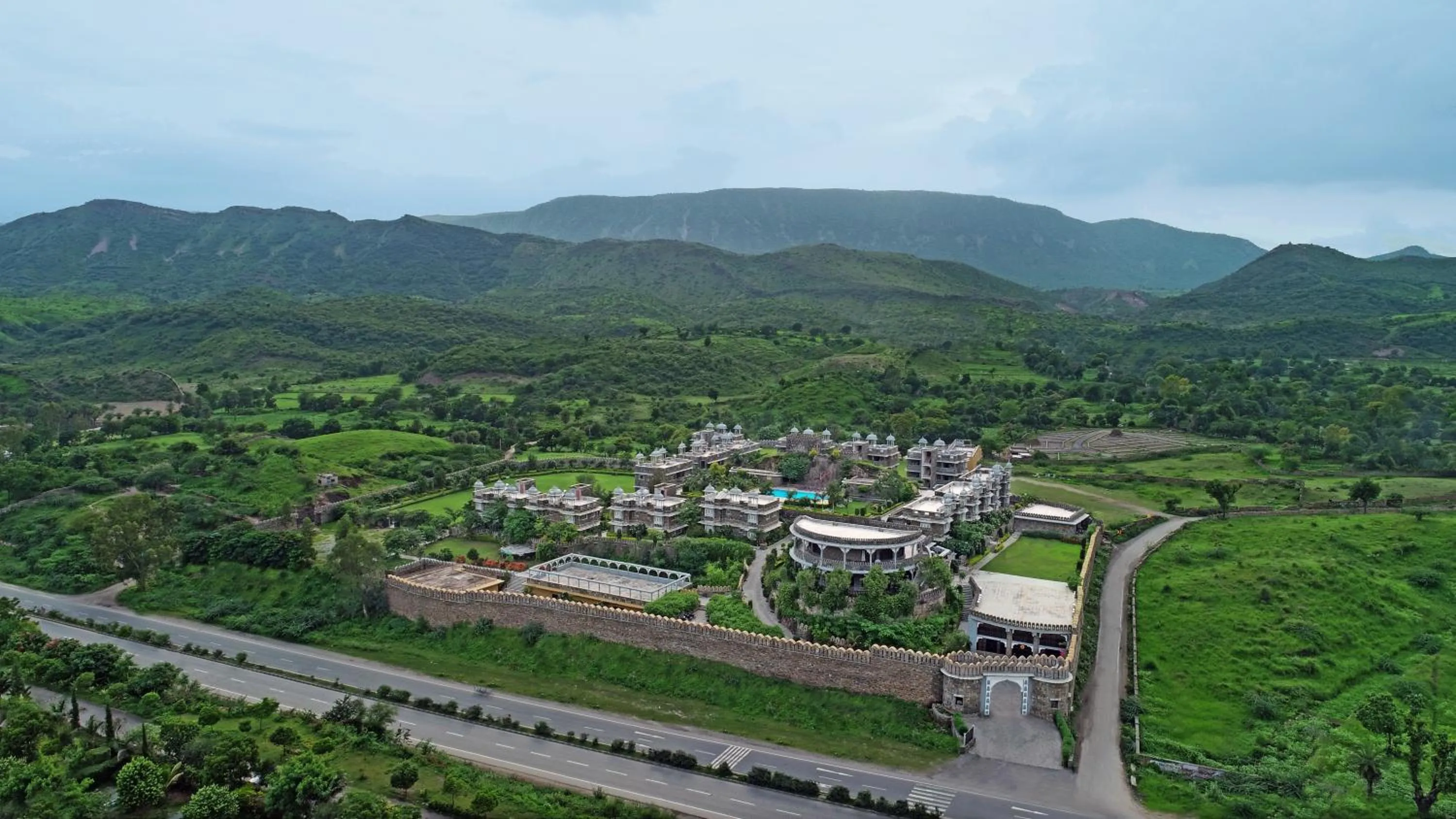 Bird's eye view in The Amargarh