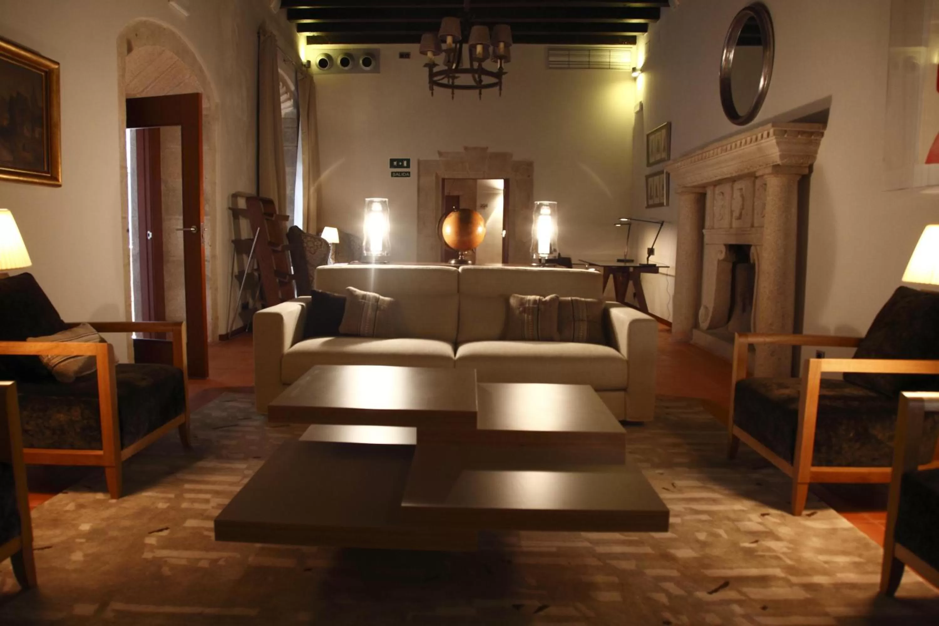 Lounge or bar in Parador de Caceres
