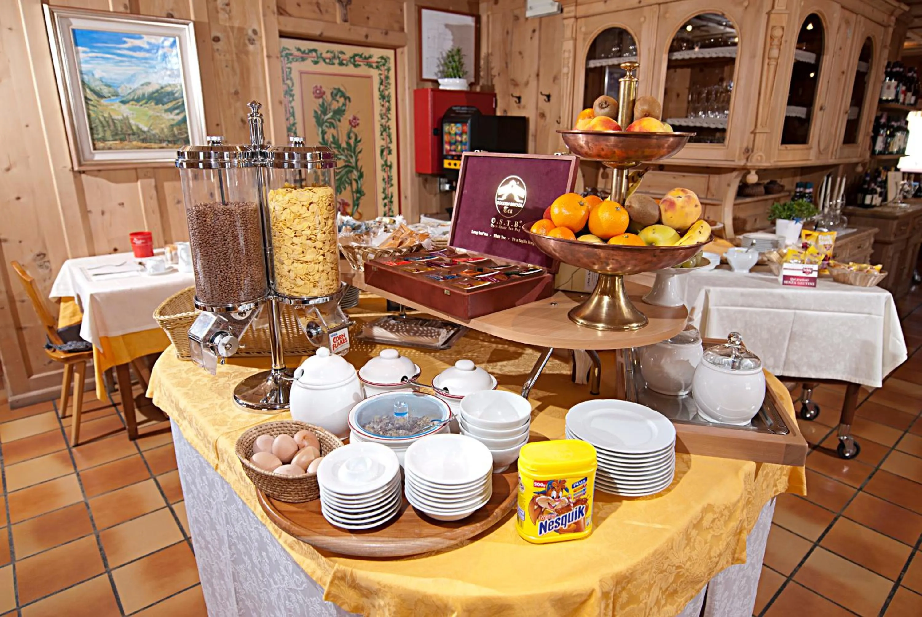 Food in Hotel Livigno