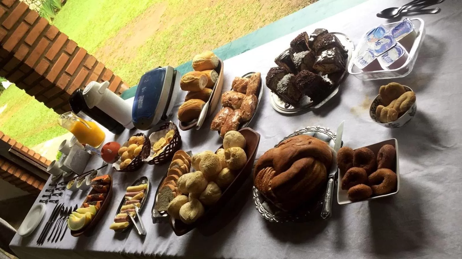 Breakfast, Food in Pousada Cantinho do Mundo