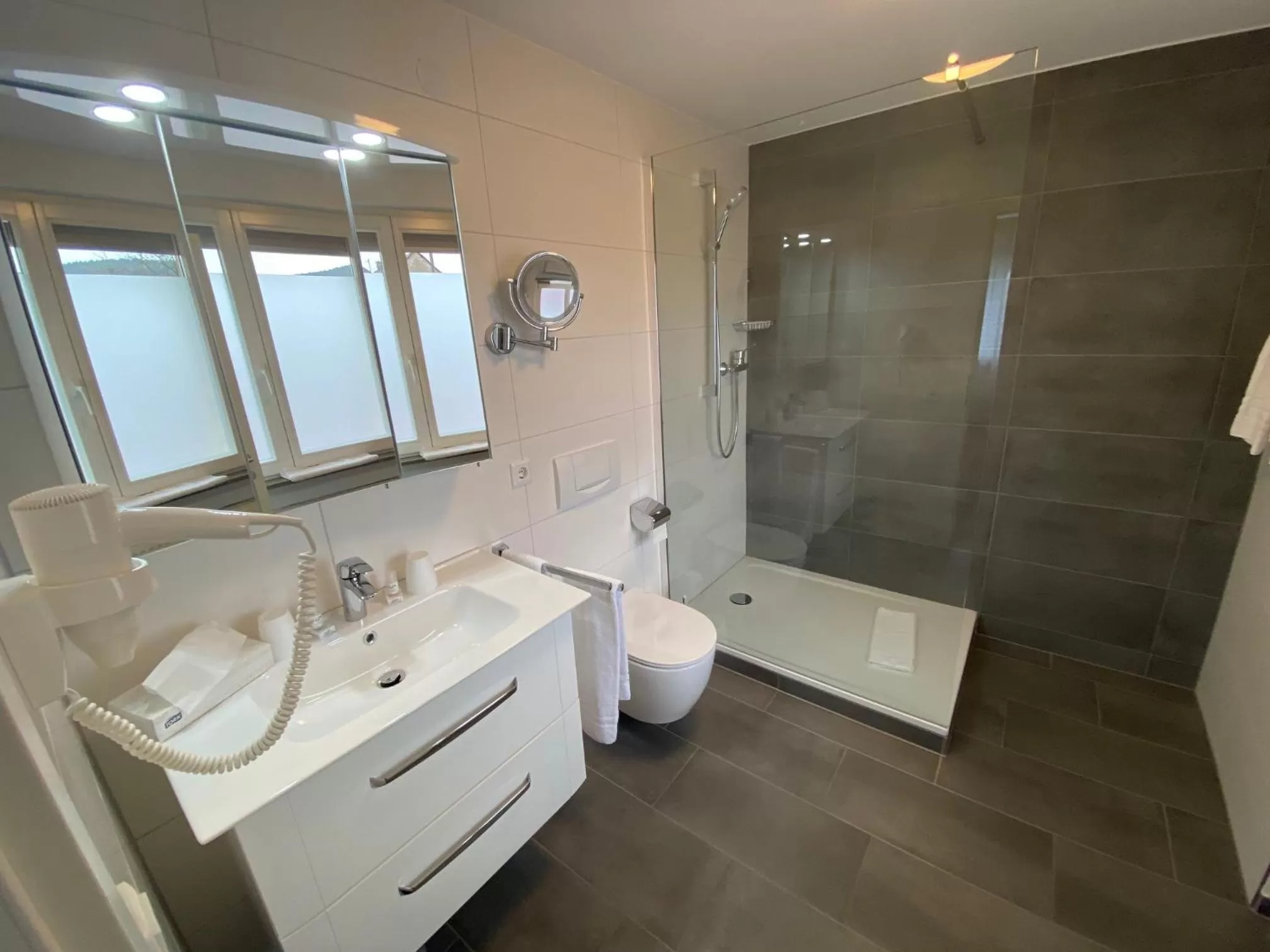 Bathroom in Gasthaus Hotel Kranz