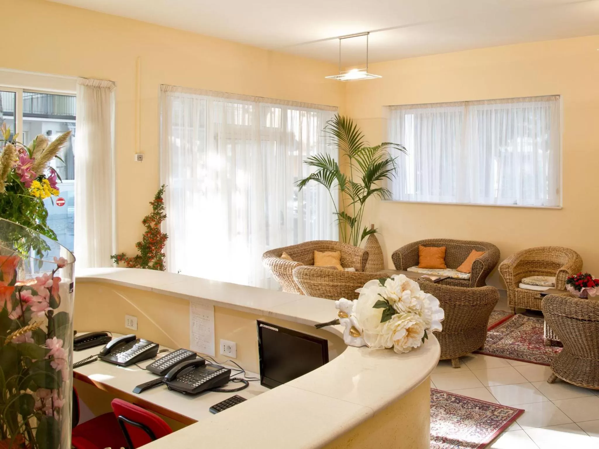 Lobby or reception in Villa Silvie Rose