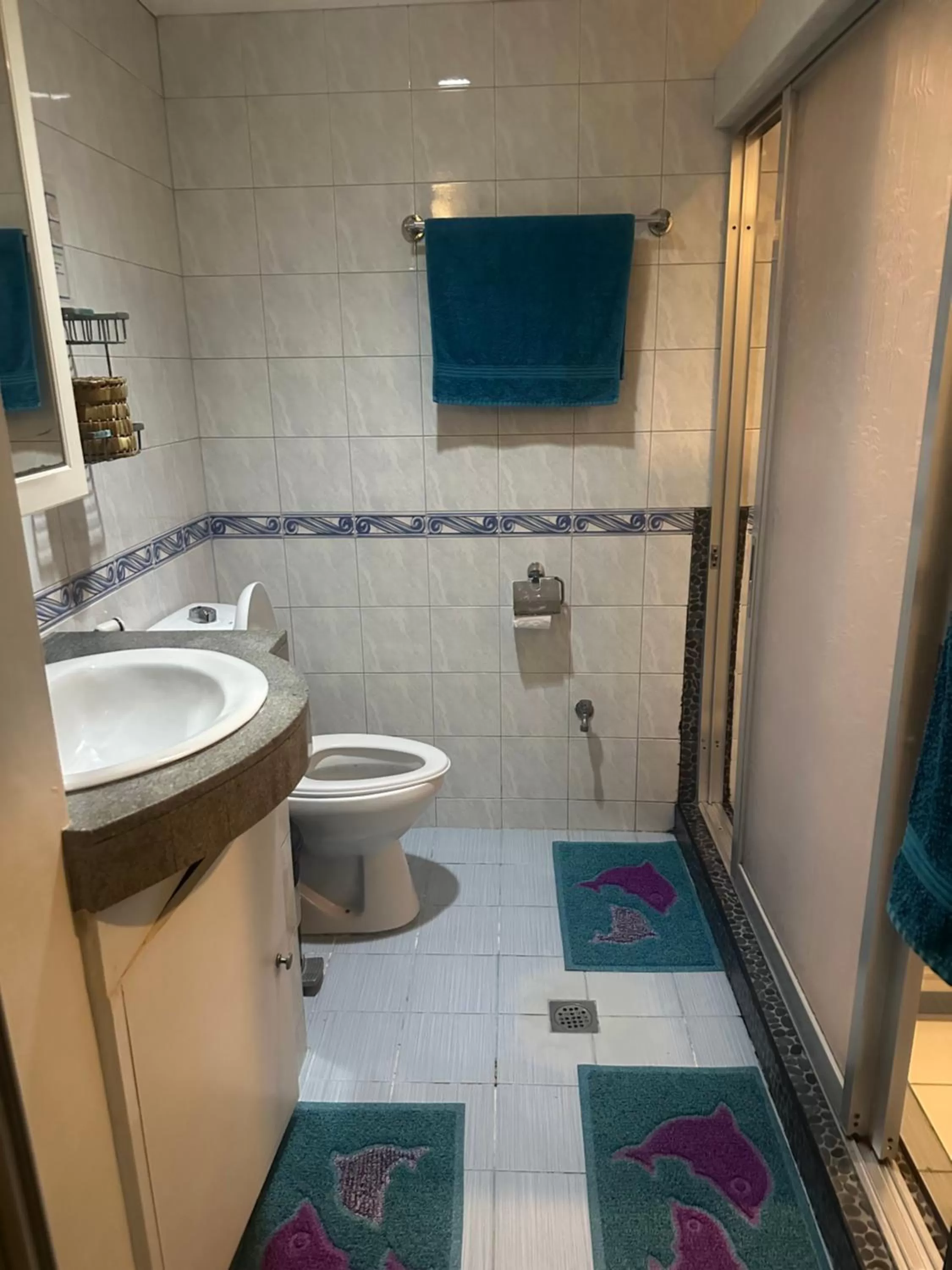 Toilet in Lala Panzi Bed and Breakfast