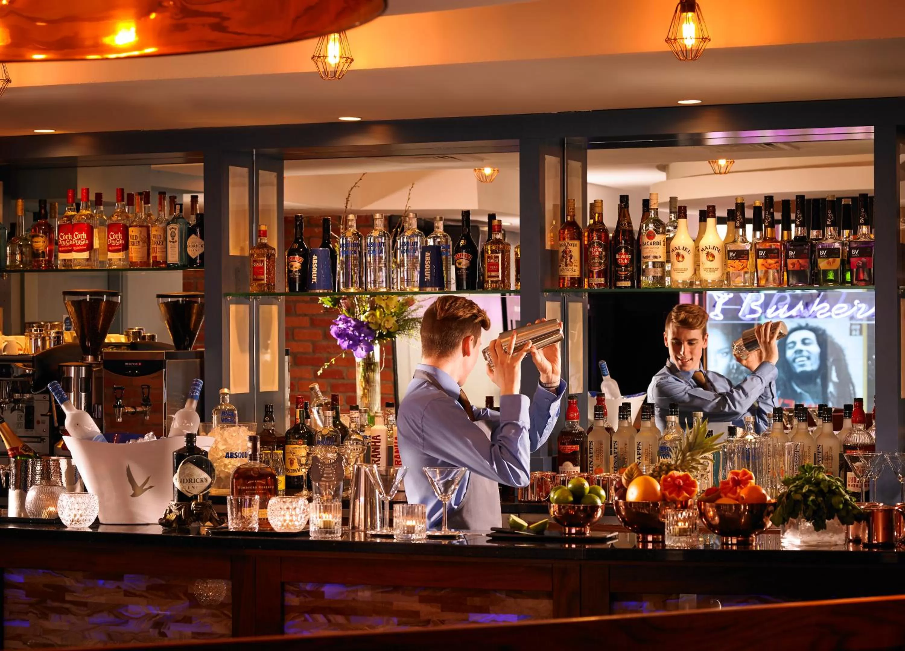 Staff in Temple Bar Hotel