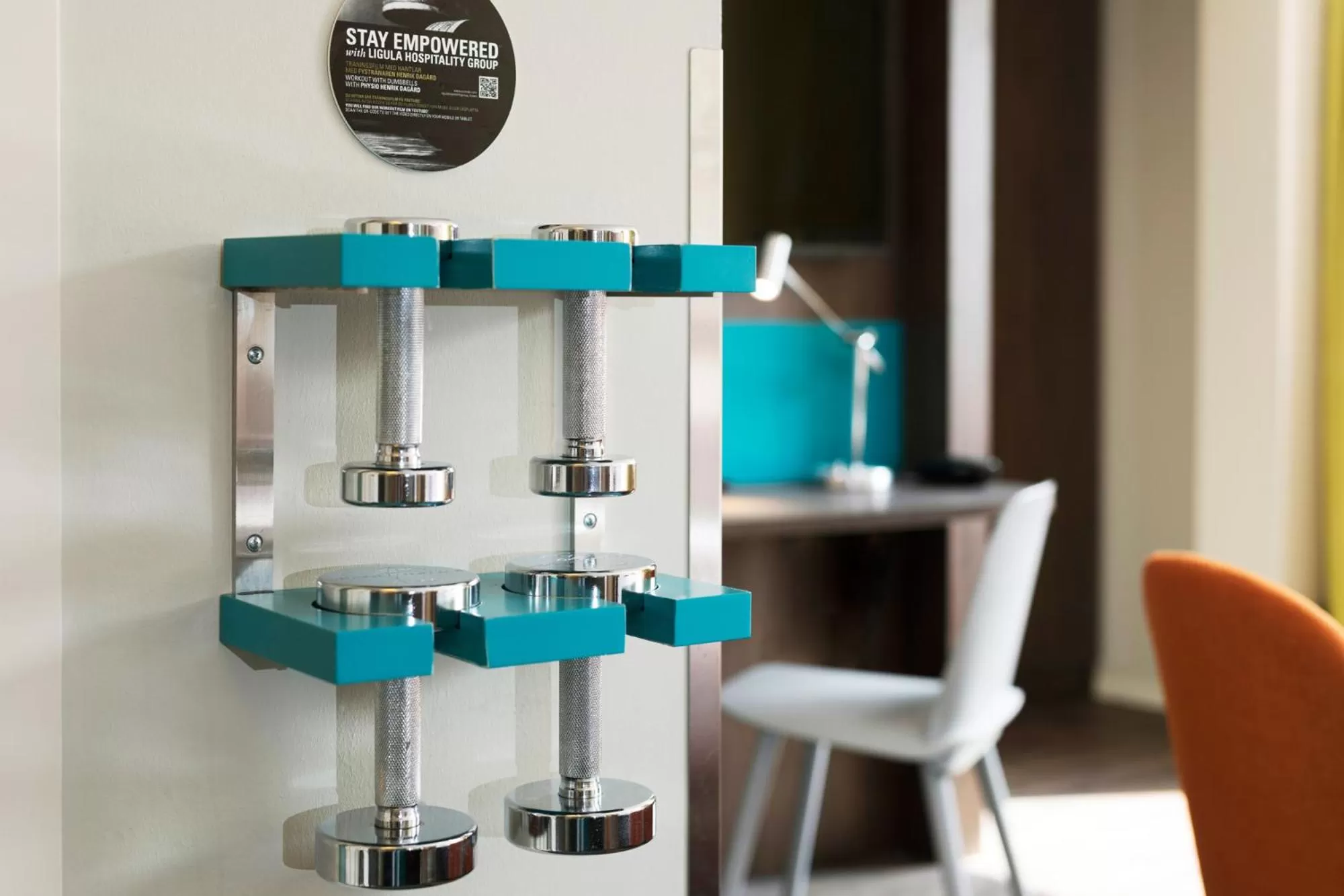 Seating area in ProfilHotels Savoy