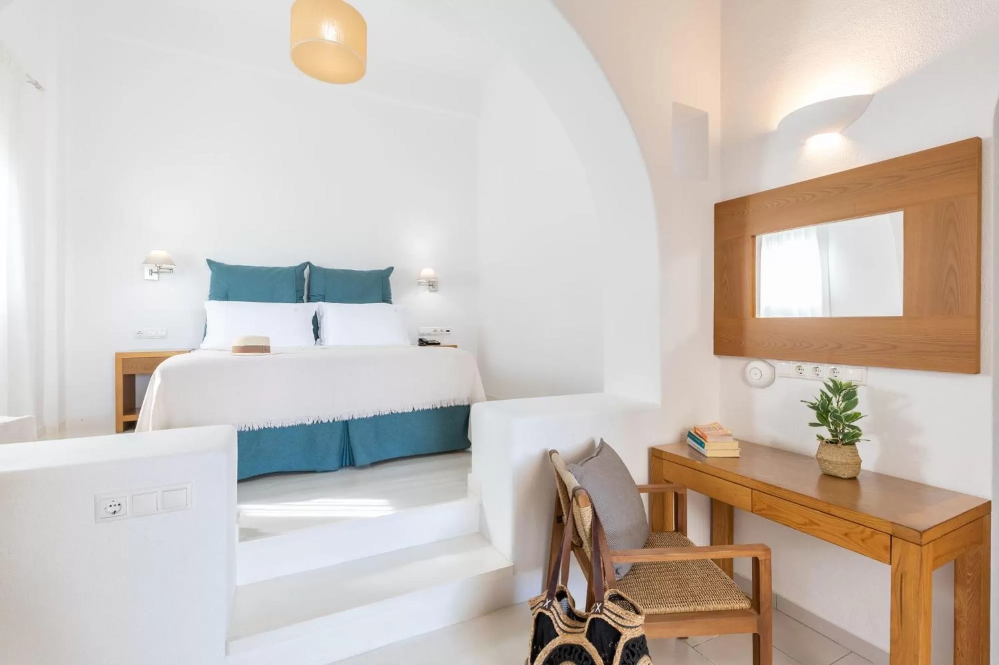Photo of the whole room, Bed in Elena Hotel Mykonos