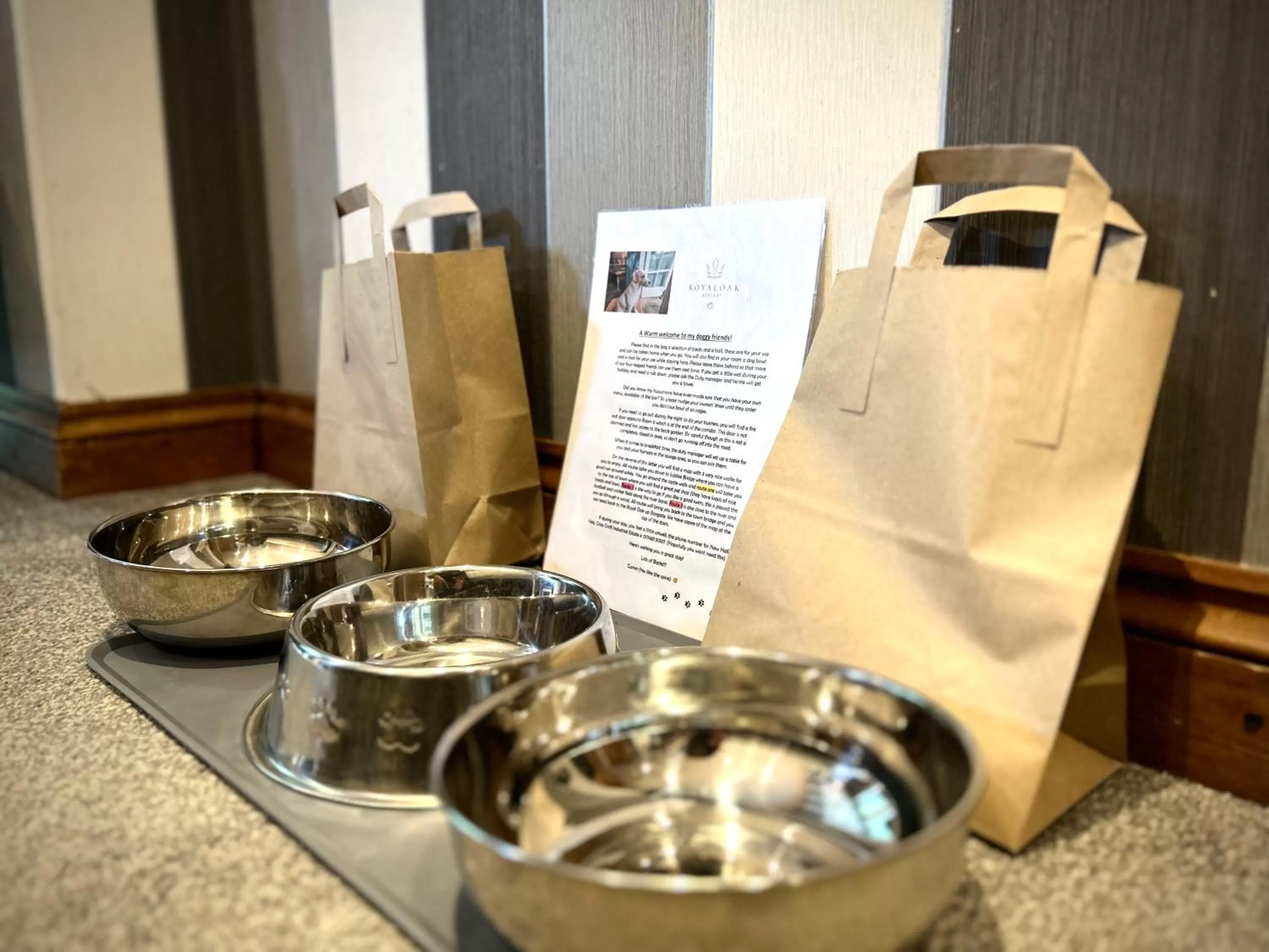 Food and drinks in Royal Oak Appleby