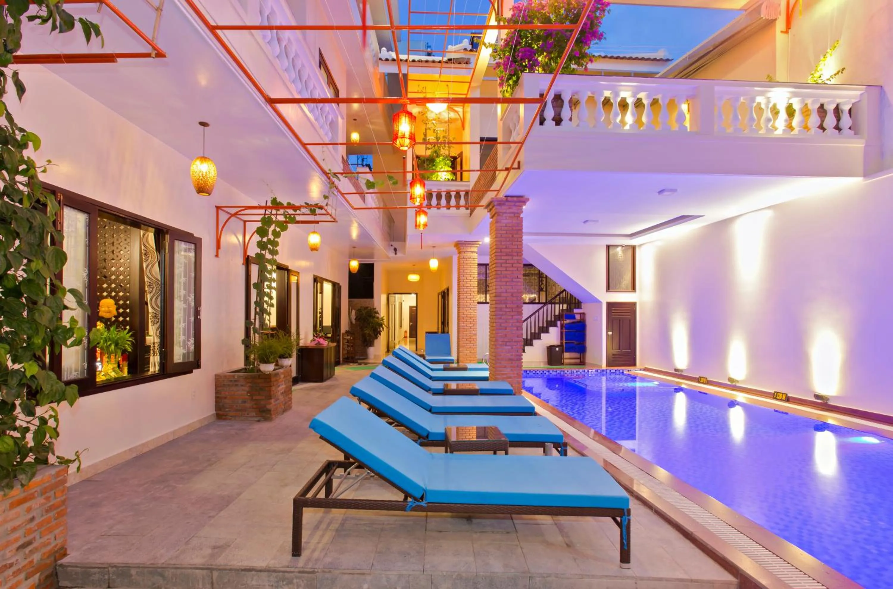 Pool view in Pham Gia Boutique Villa