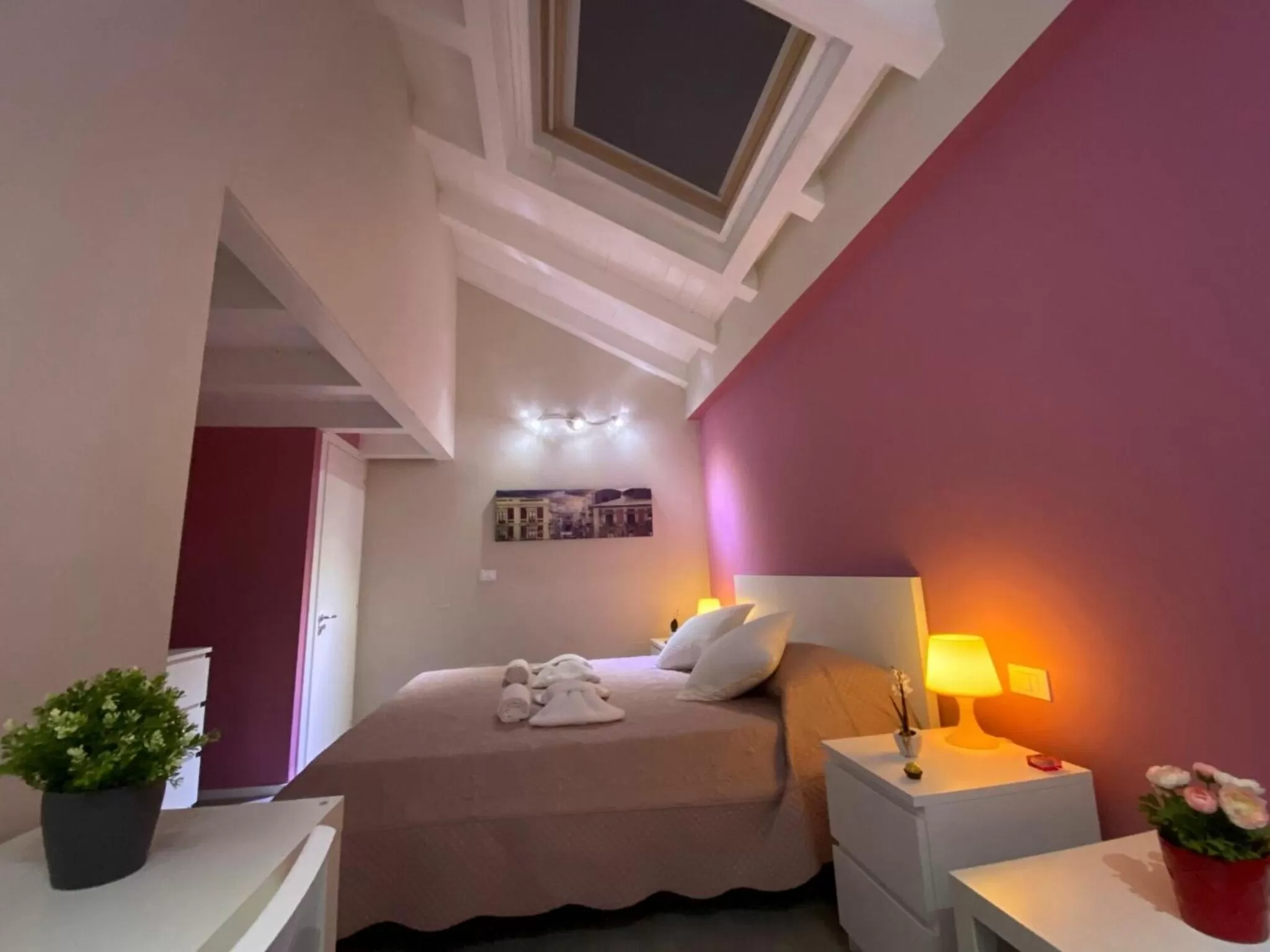 Bedroom, Bed in Bnb Archimede
