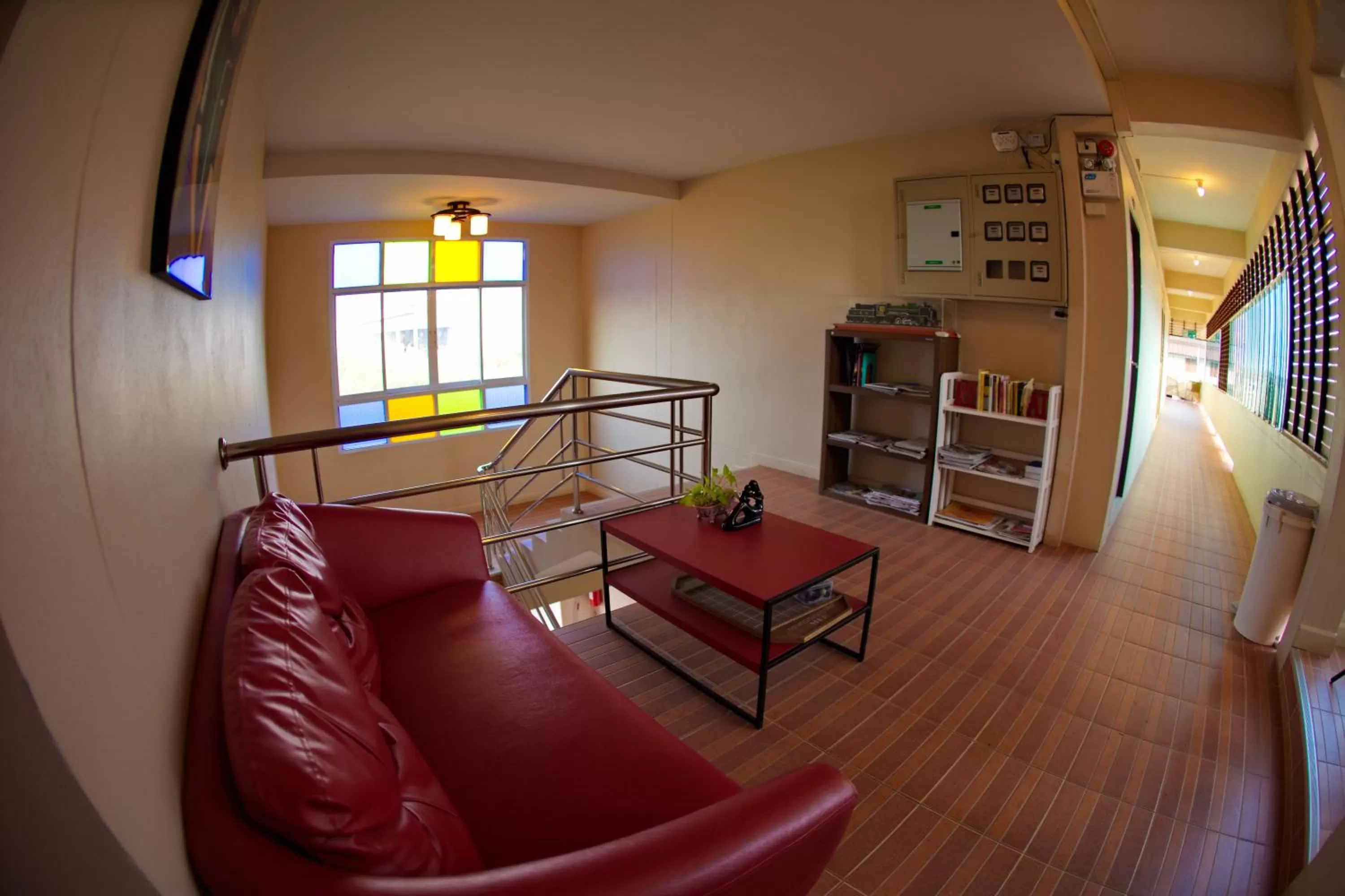 Property building, Seating Area in Baan Sanpoom