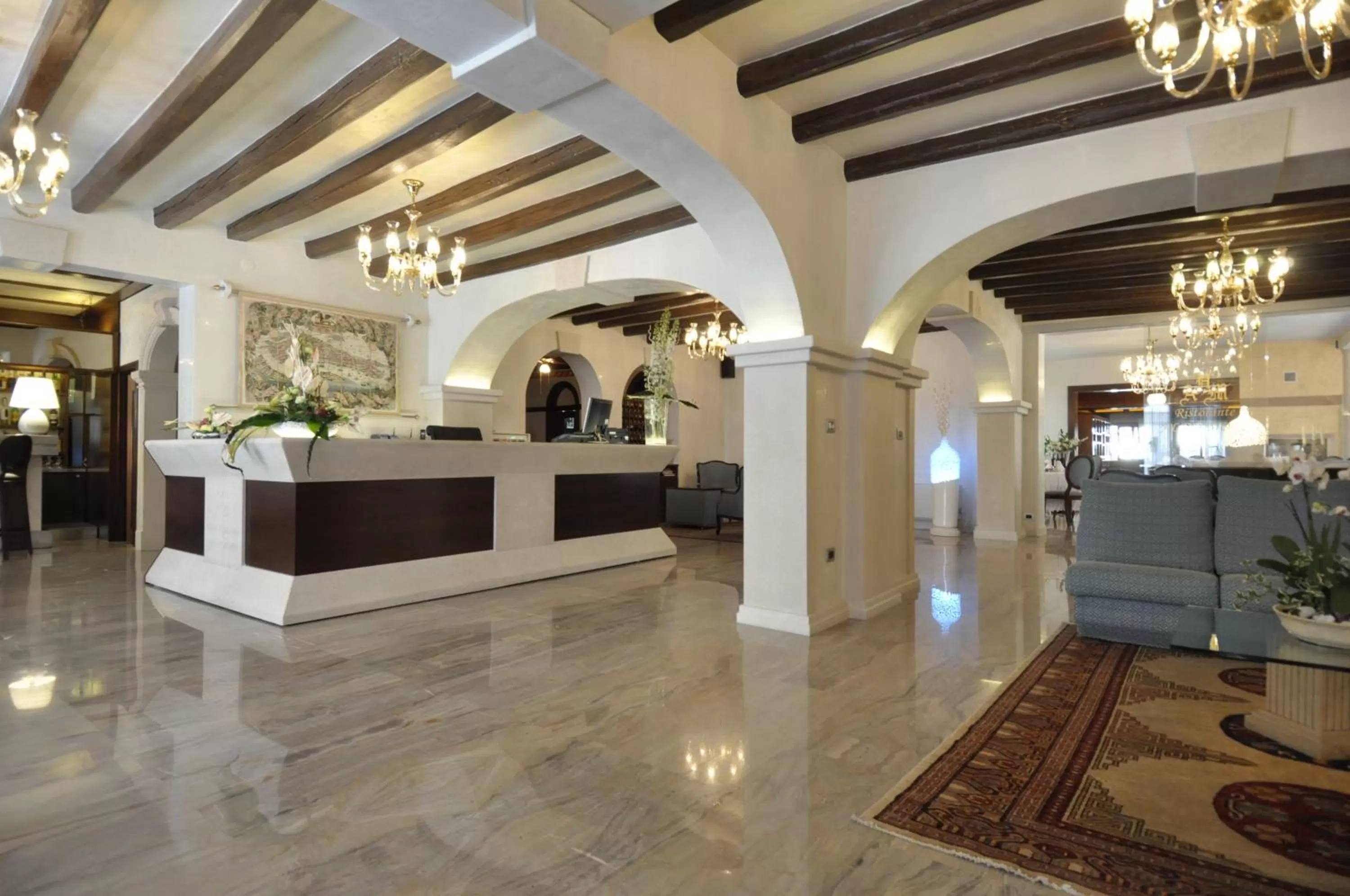 Lobby/Reception in Hotel Aldo Moro