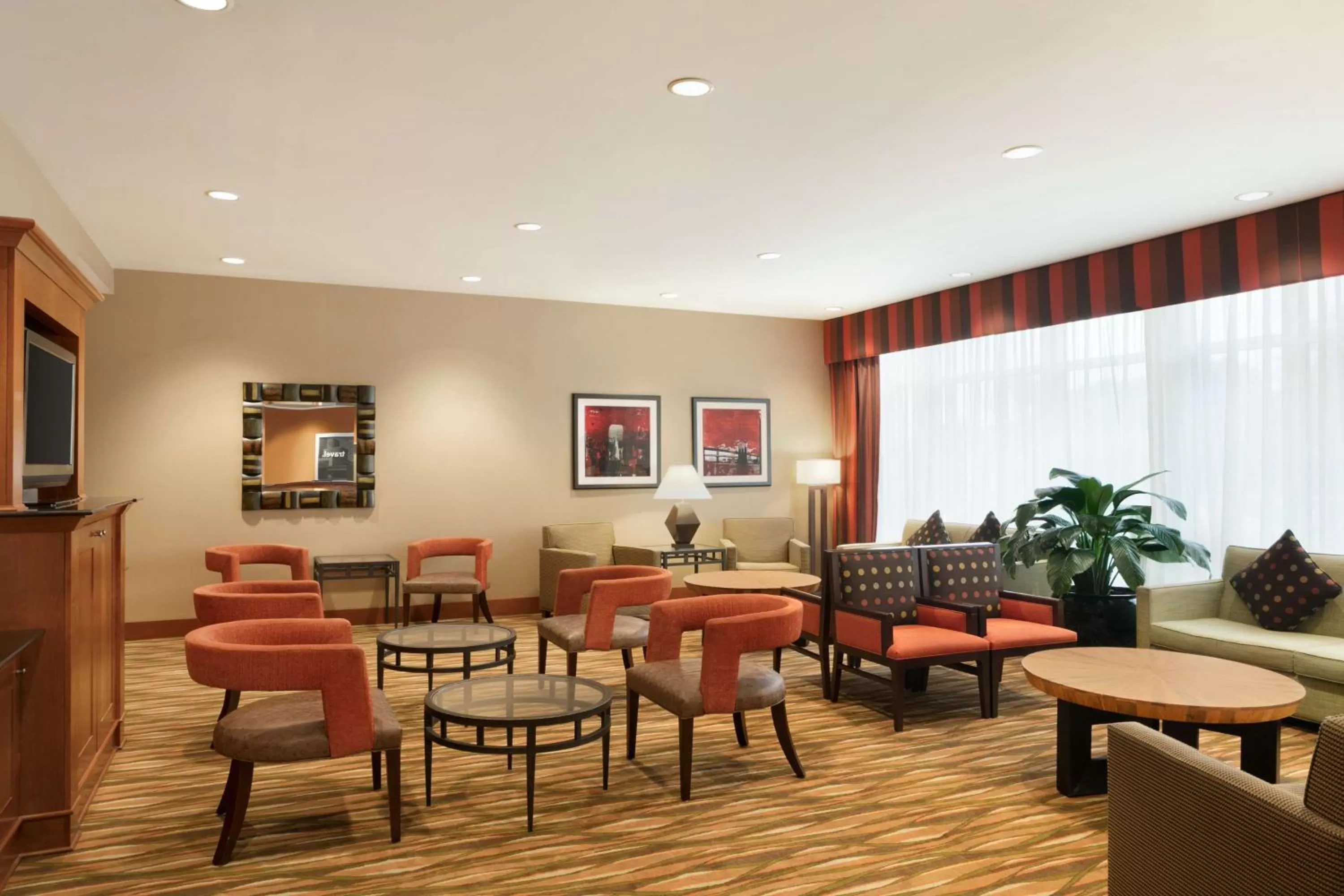 Lobby or reception in Hampton Inn New York - LaGuardia Airport