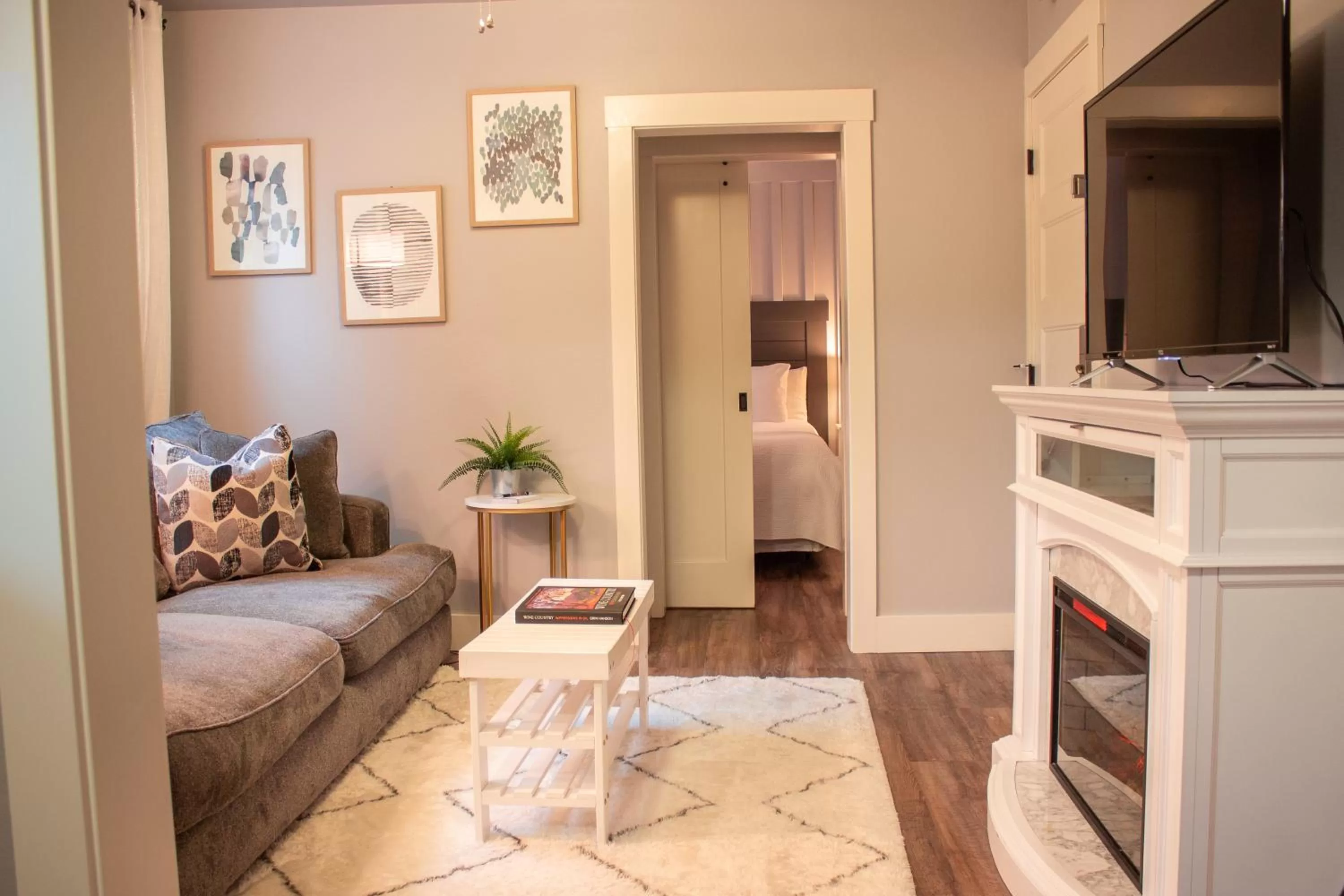 Living room in Douglas On Third