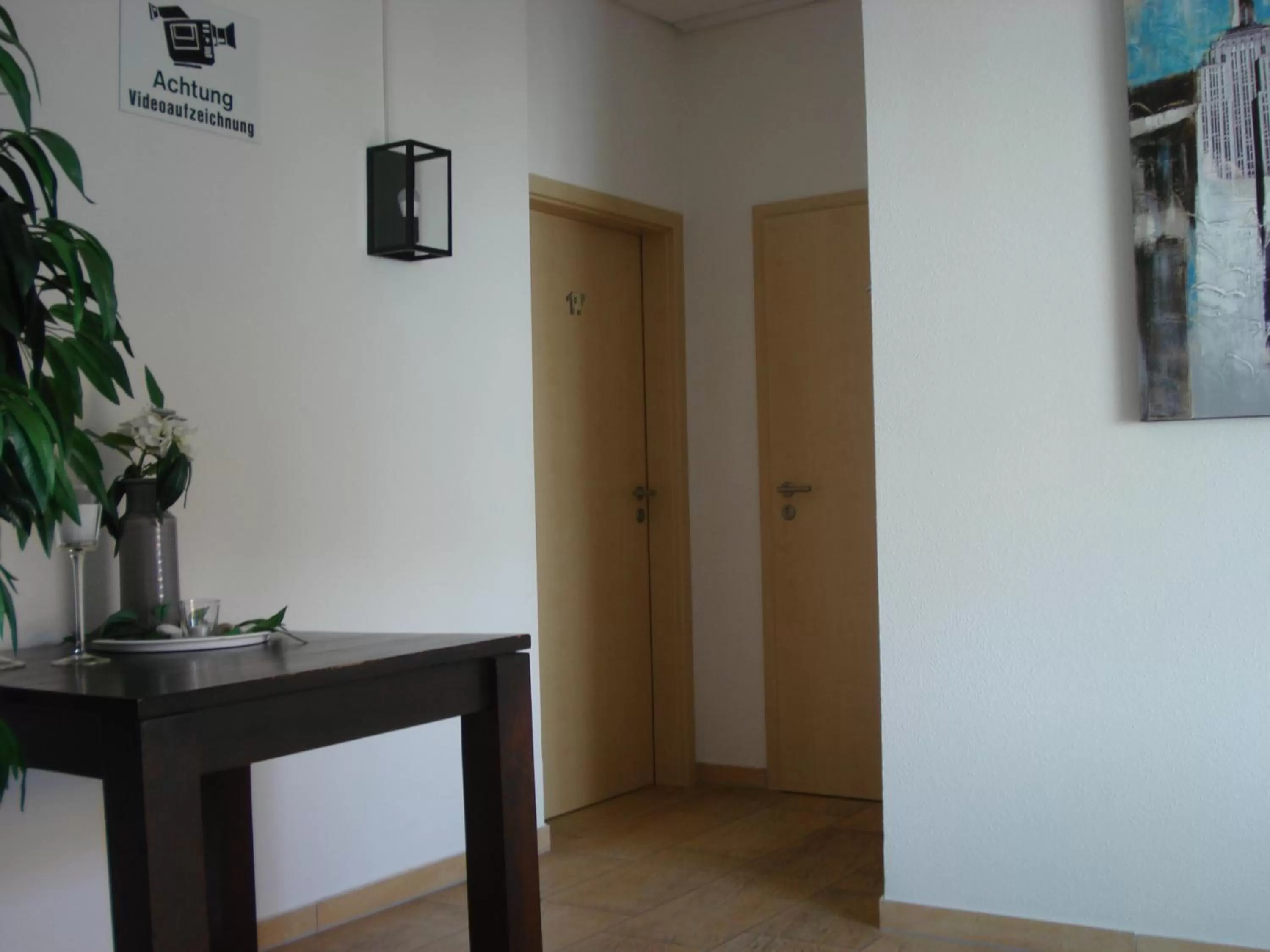 Decorative detail, TV/Entertainment Center in Hotel Restaurant Fritz