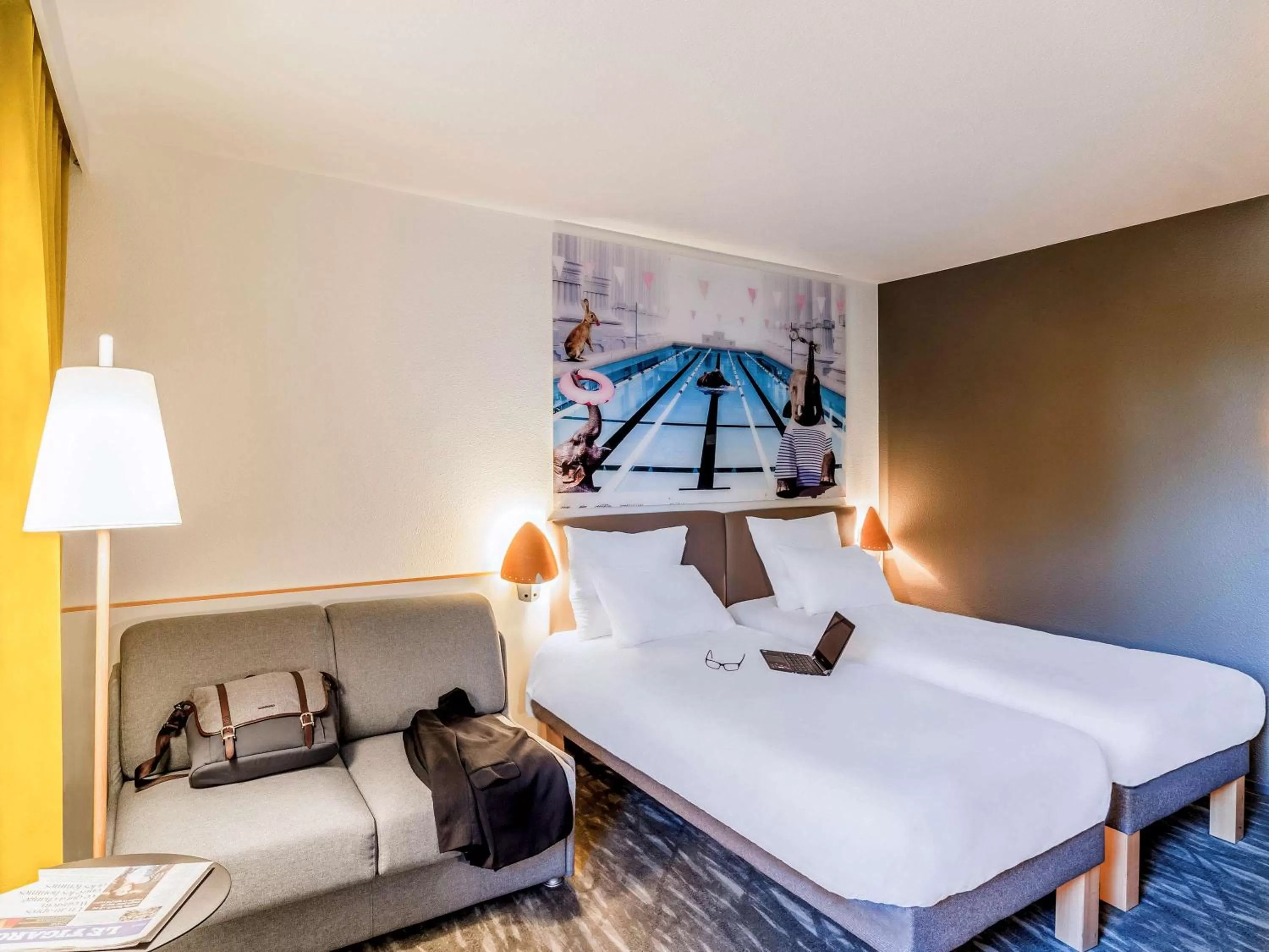 Photo of the whole room, Bed in Novotel Metz Amnéville