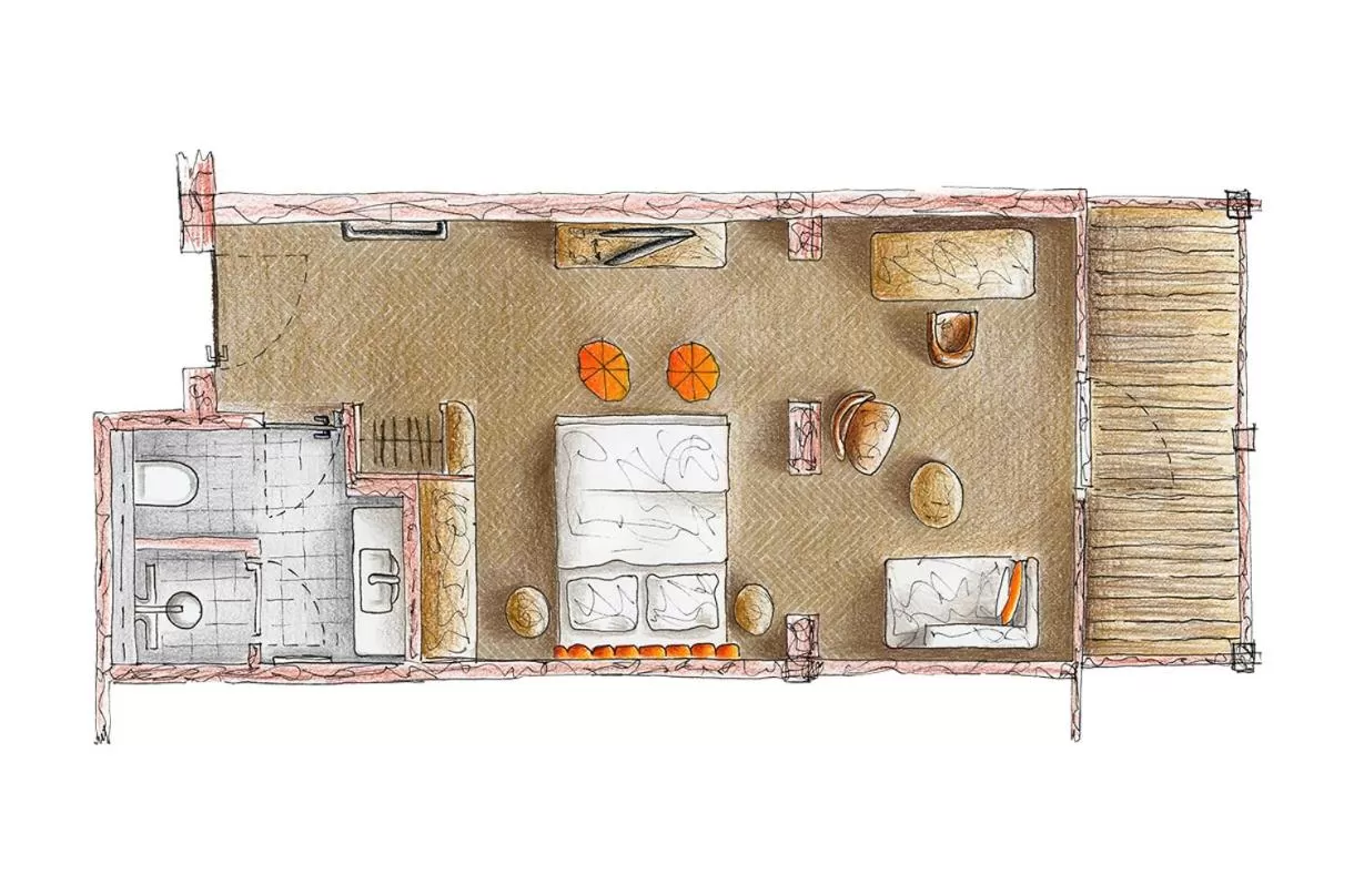 Floor plan in Das James