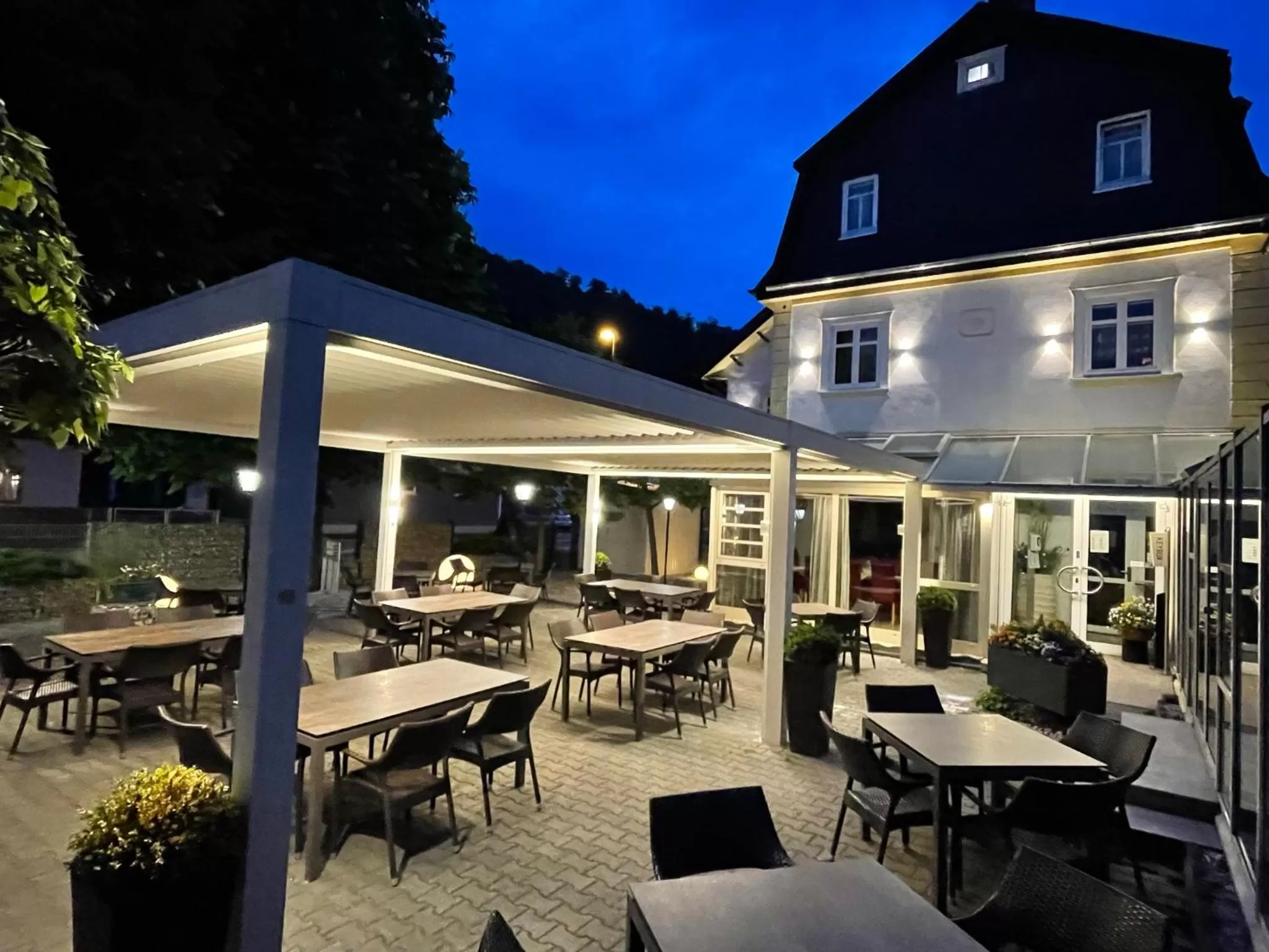 Garden, Restaurant/Places to Eat in Hotel-Gasthof Hüttensteinach