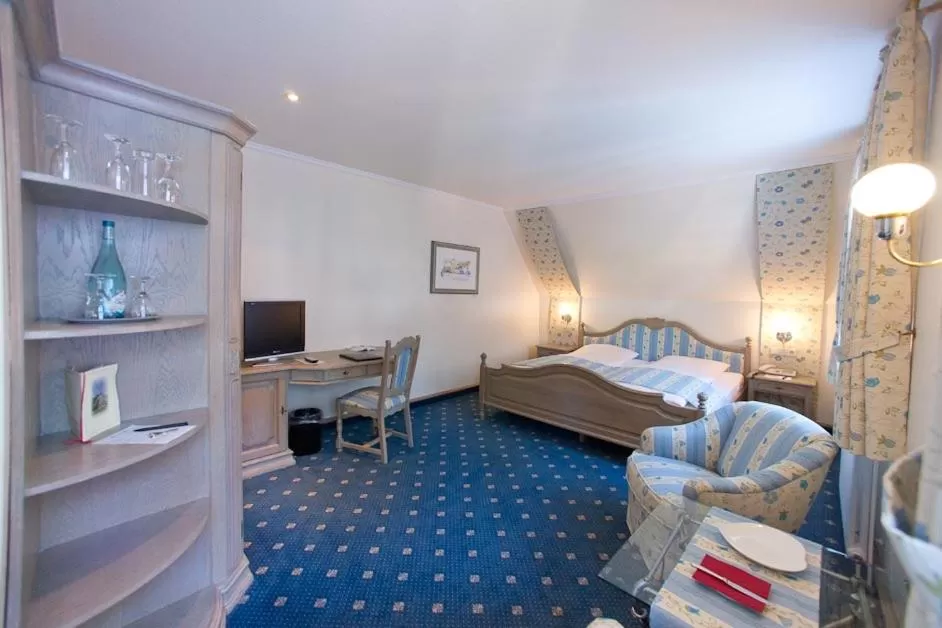 Bed in Hotel Aselager Mühle