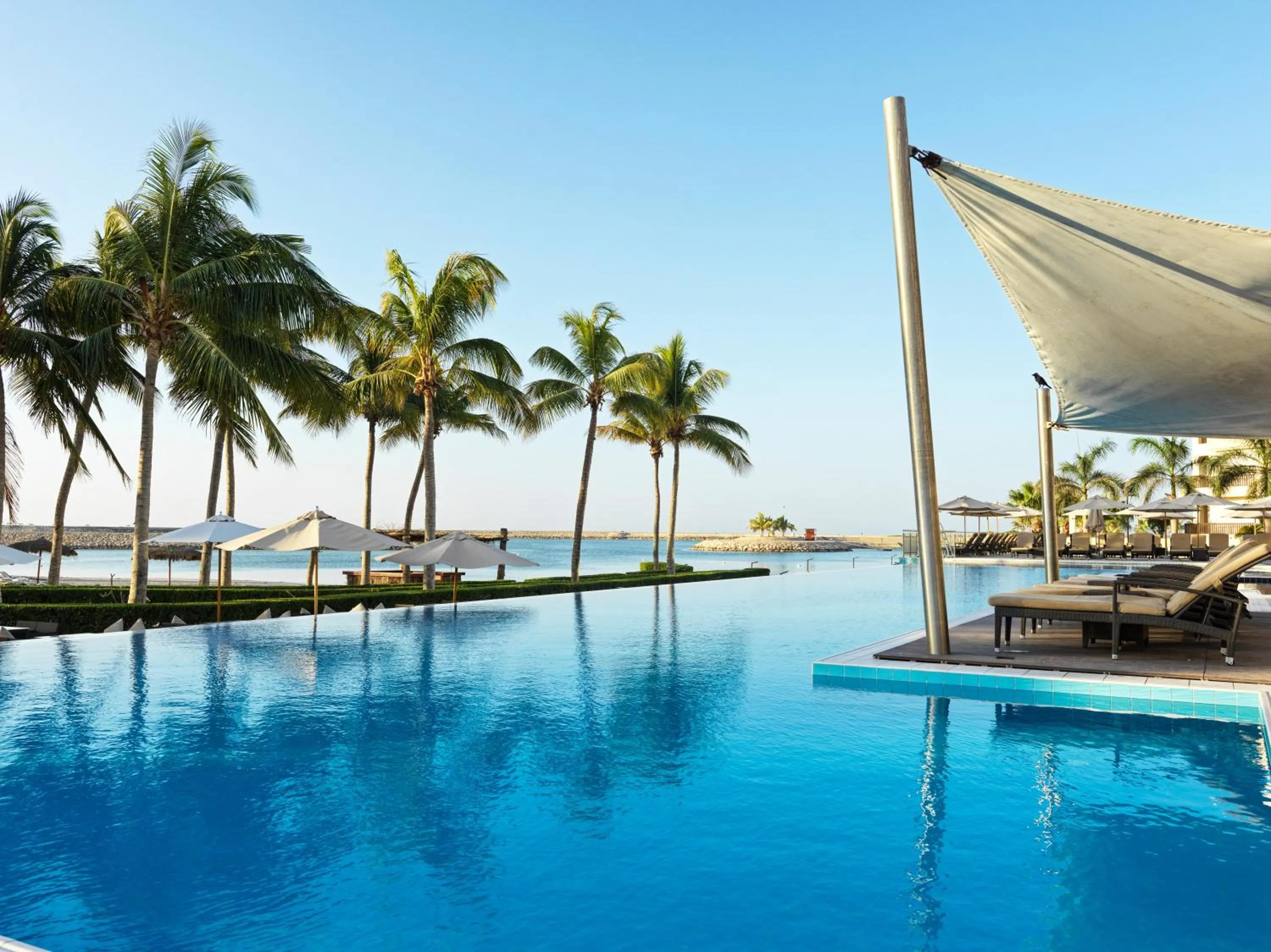 Swimming pool in Fanar Hotel & Residences