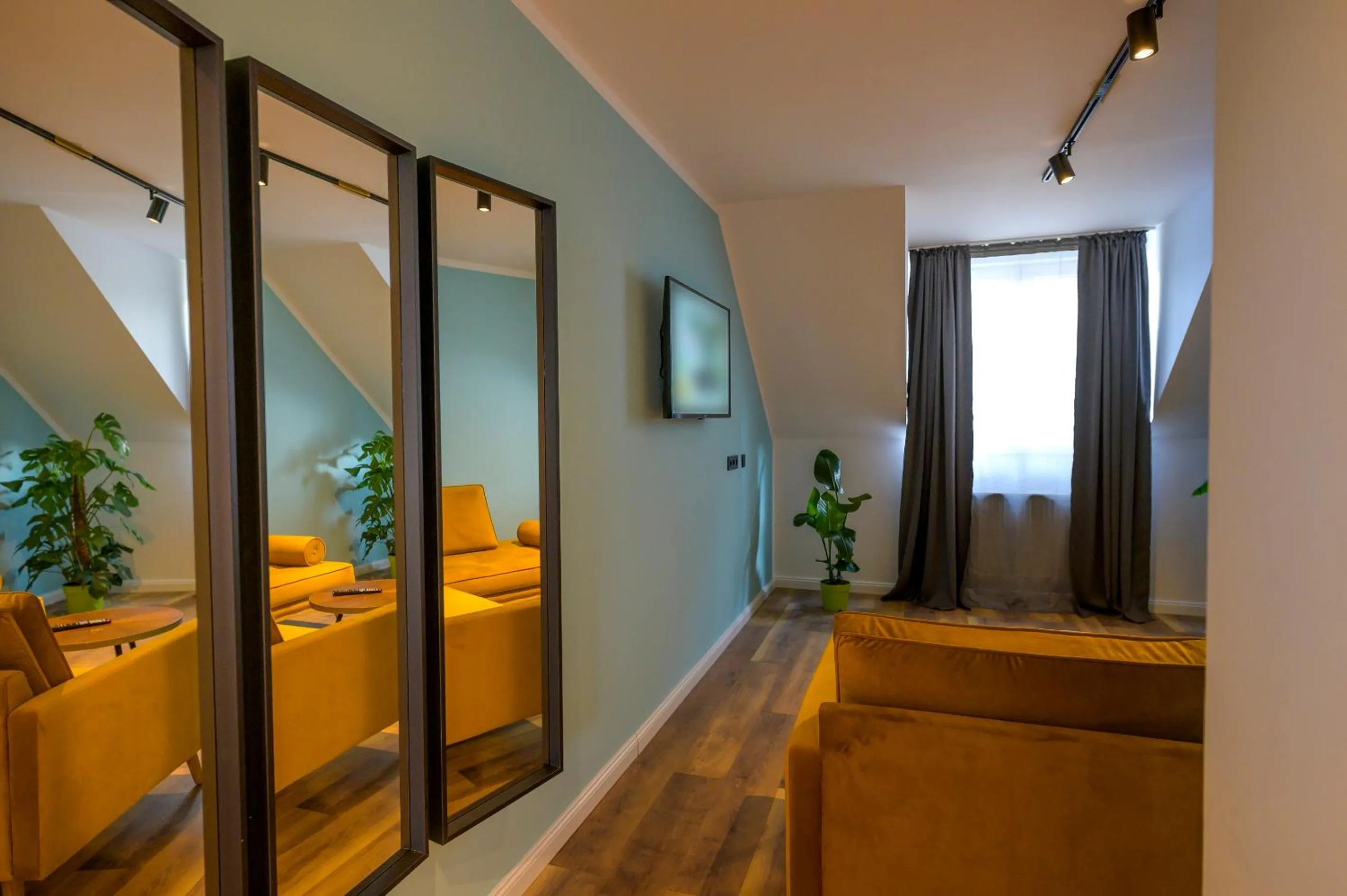 Bed in Nikii City Hotel