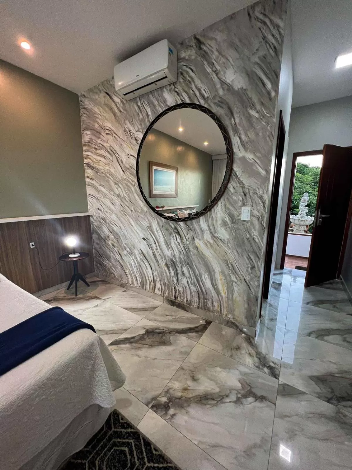 Bed in Pousada e Restaurante Vista Turquesa