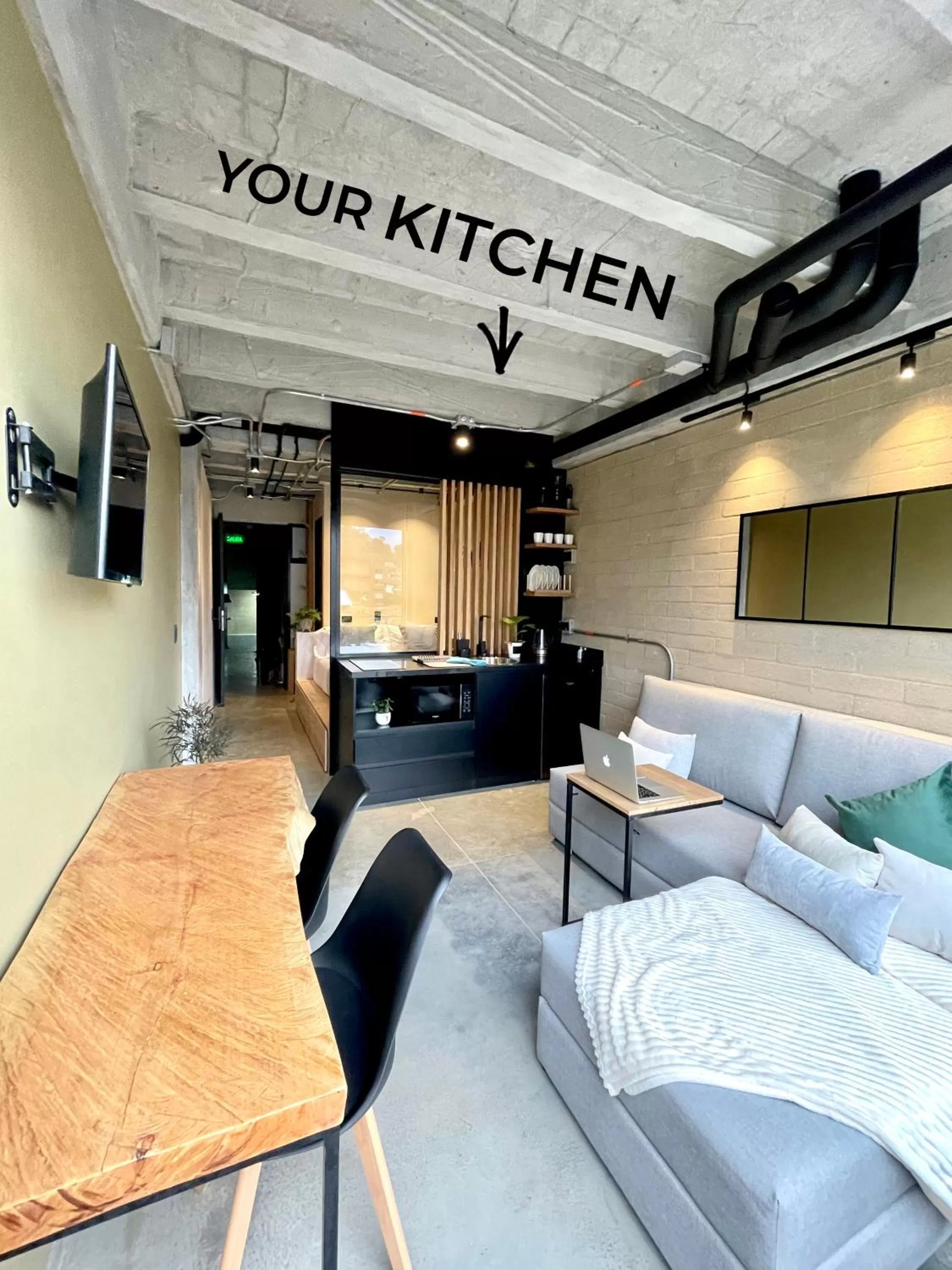 kitchen in Beminimal Hotel