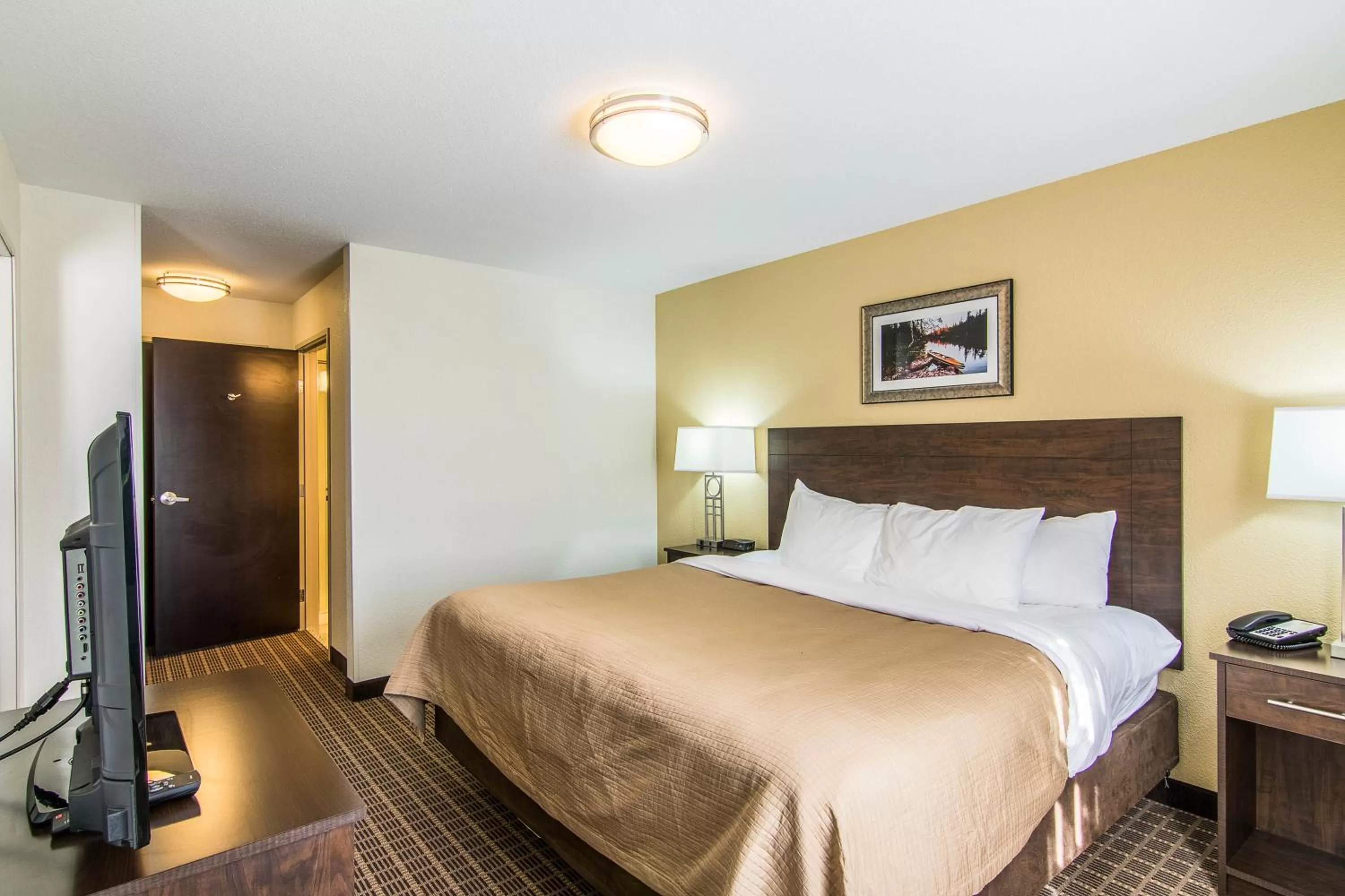 Bedroom, Bed in Sleep Inn & Suites West-Near Medical Center