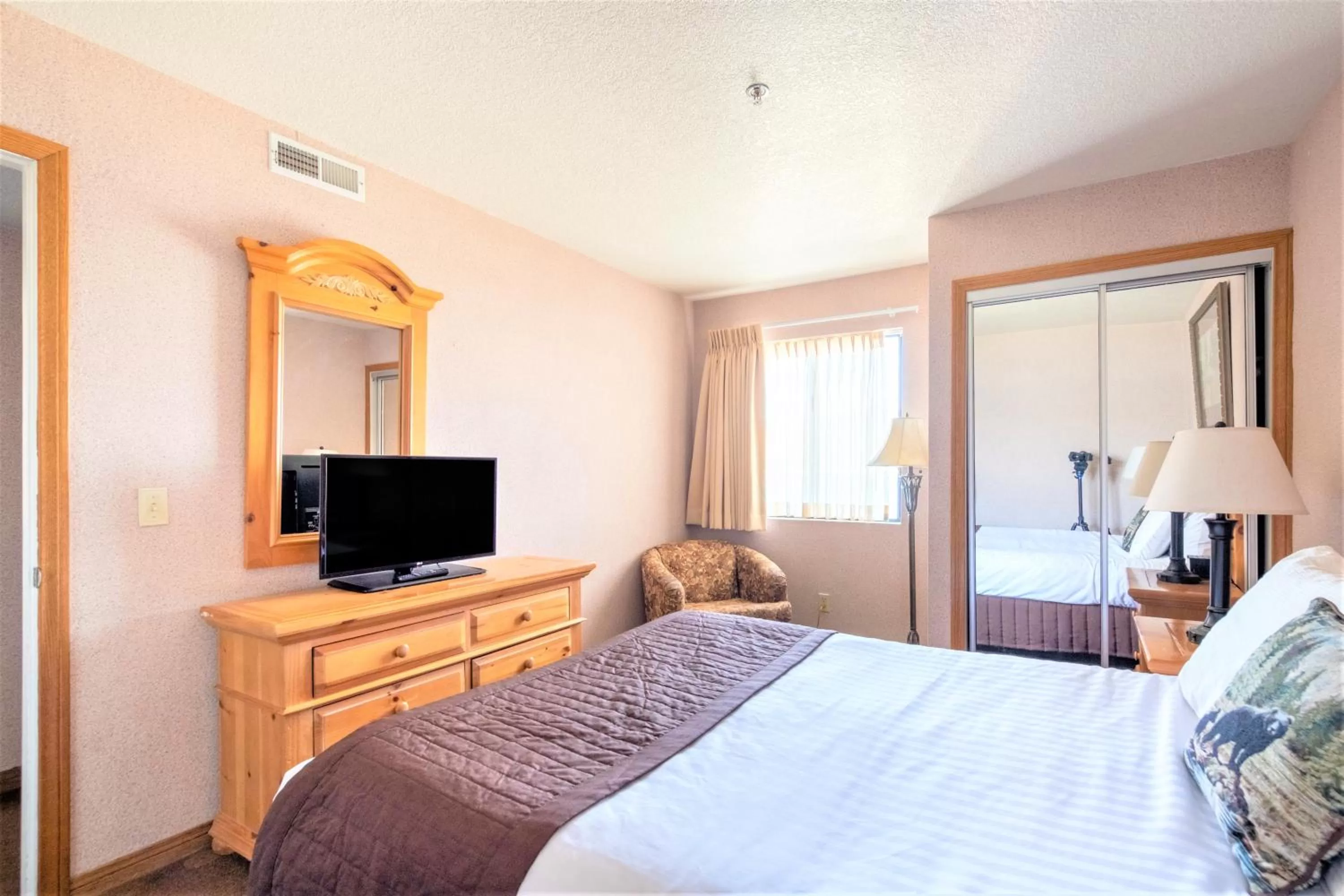 Bed in Lagonita Lodge