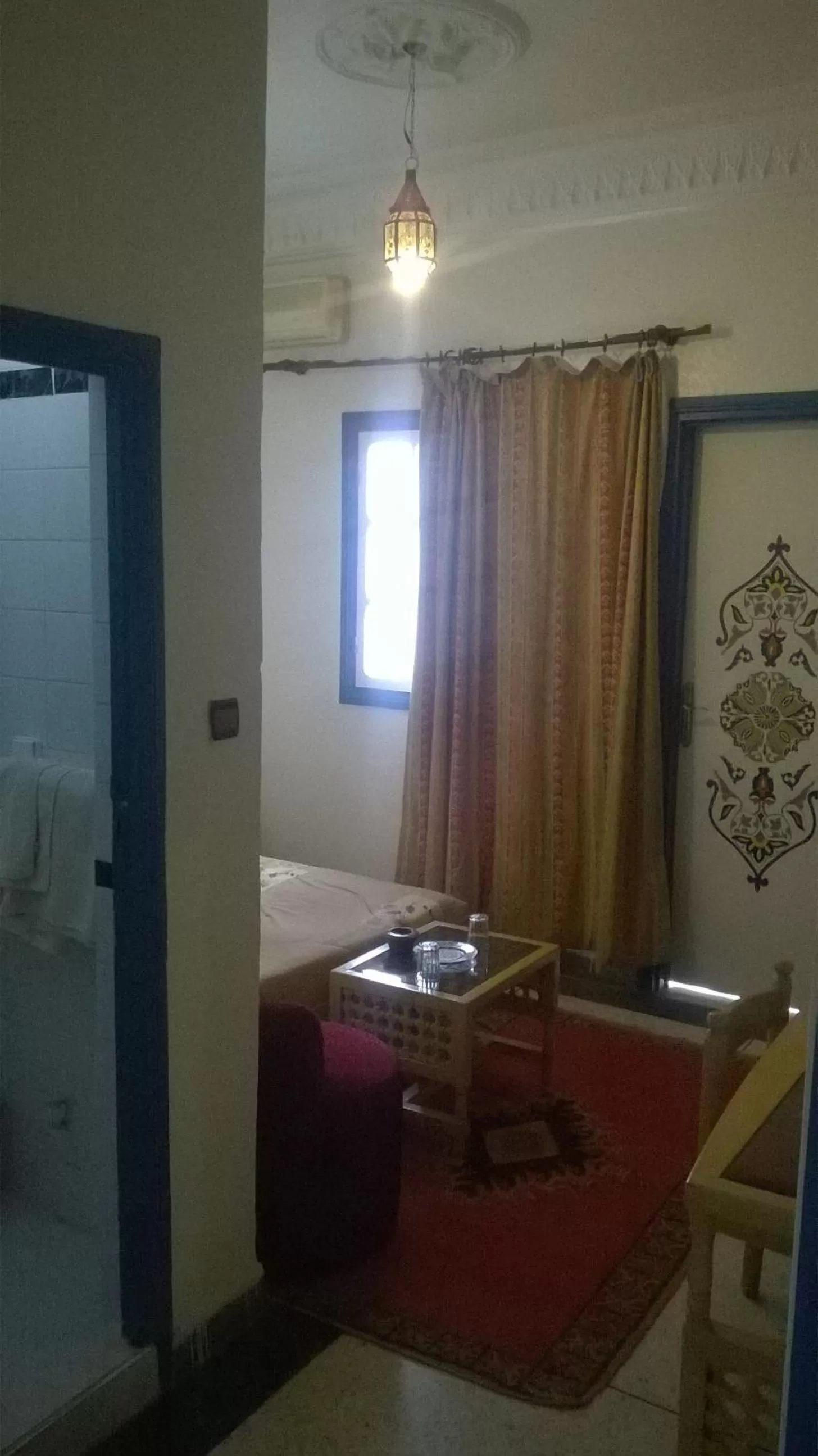 View (from property/room), Bed in Hotel Tiout