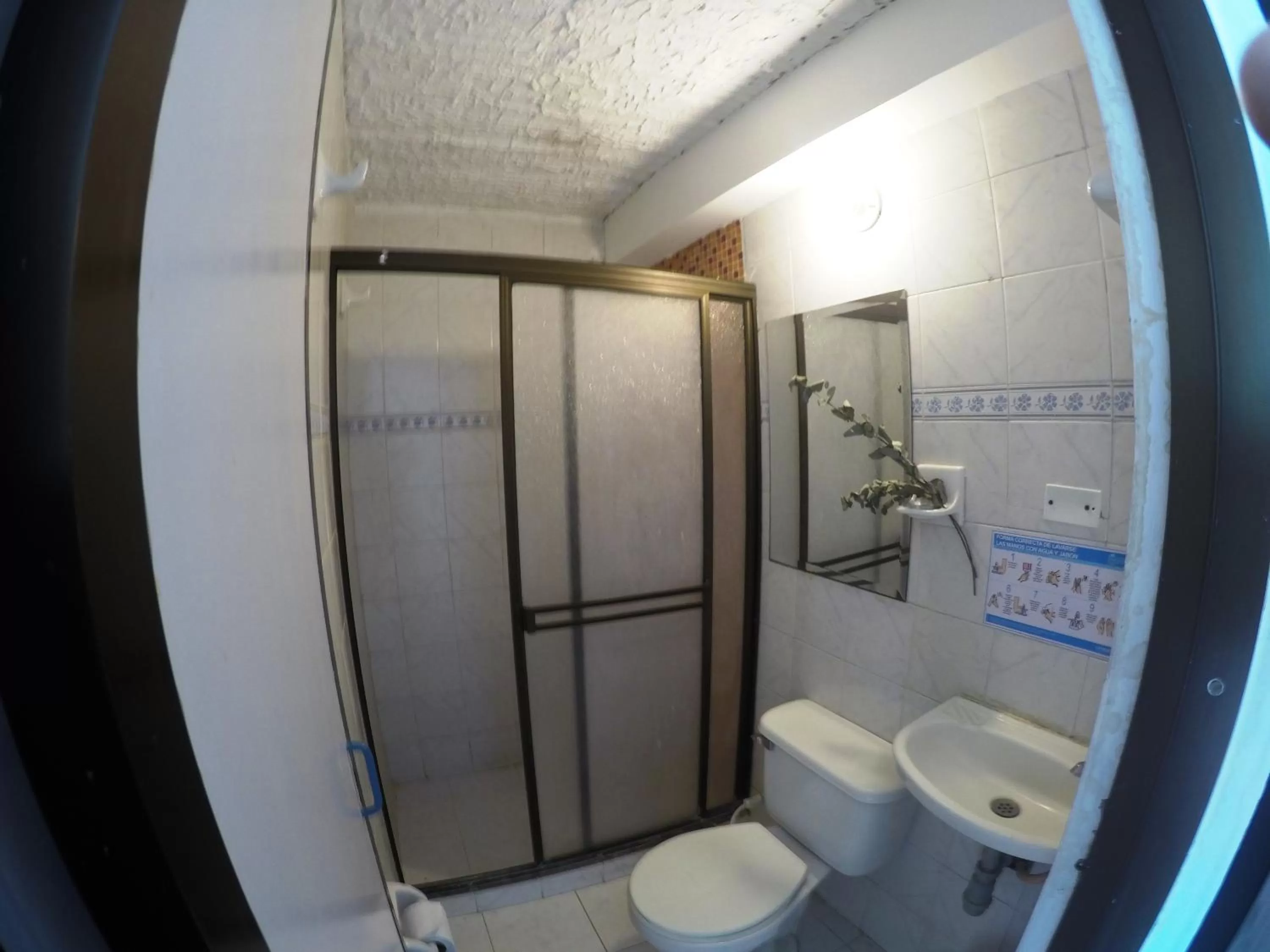 Shower, Bathroom in Sky Club Eco Hotel