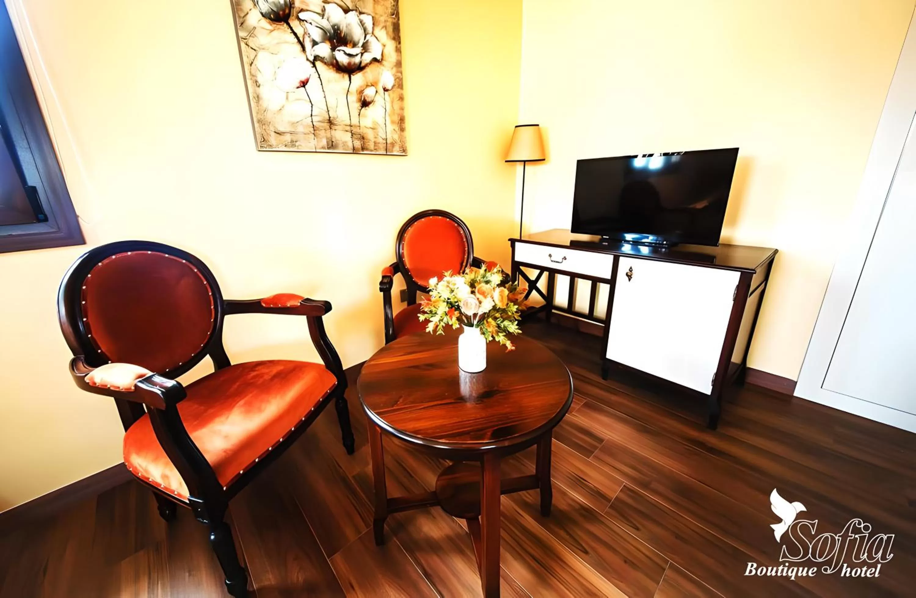 TV and multimedia, Seating Area in SOFIA BOUTIQUE HOTEL