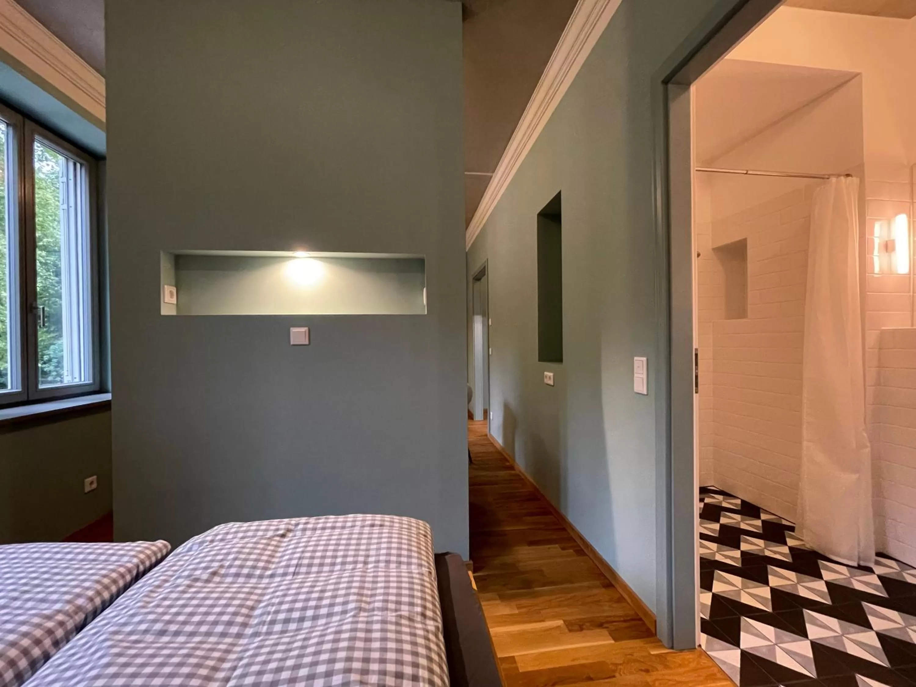 Bed in Gästehaus Phantasie