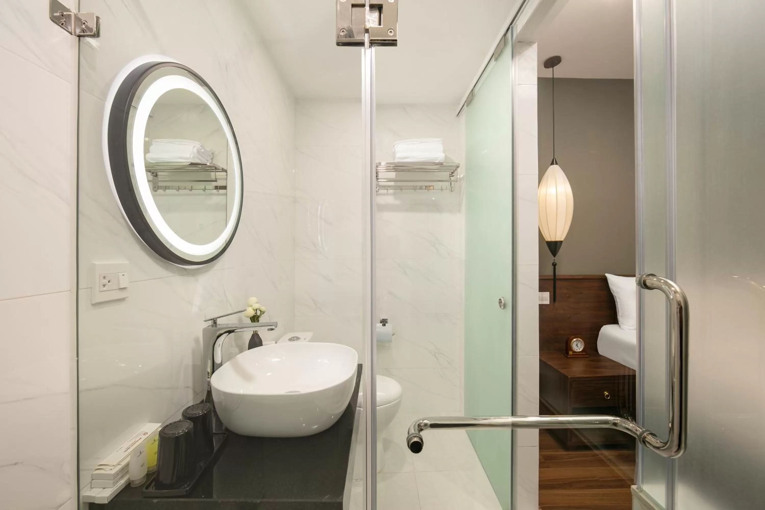 Bathroom in Hanoi Exclusive Hotel