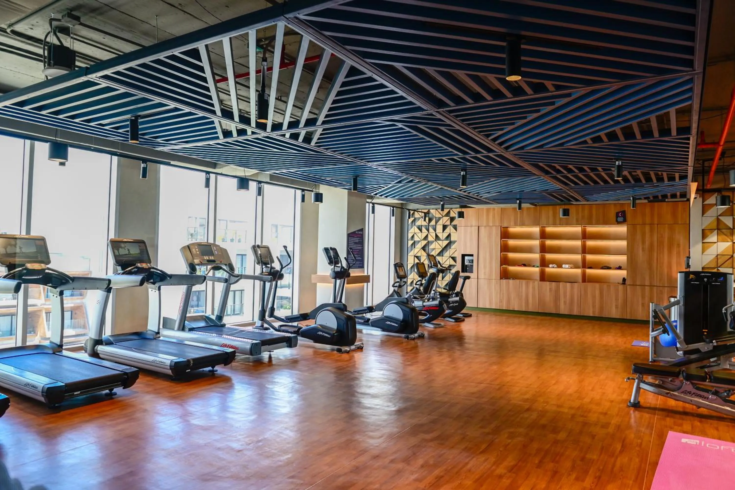 Fitness centre/facilities in Aloft Playa del Carmen