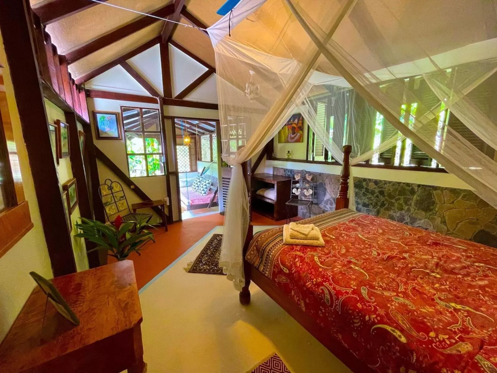 Bedroom in Cocoa Cottage