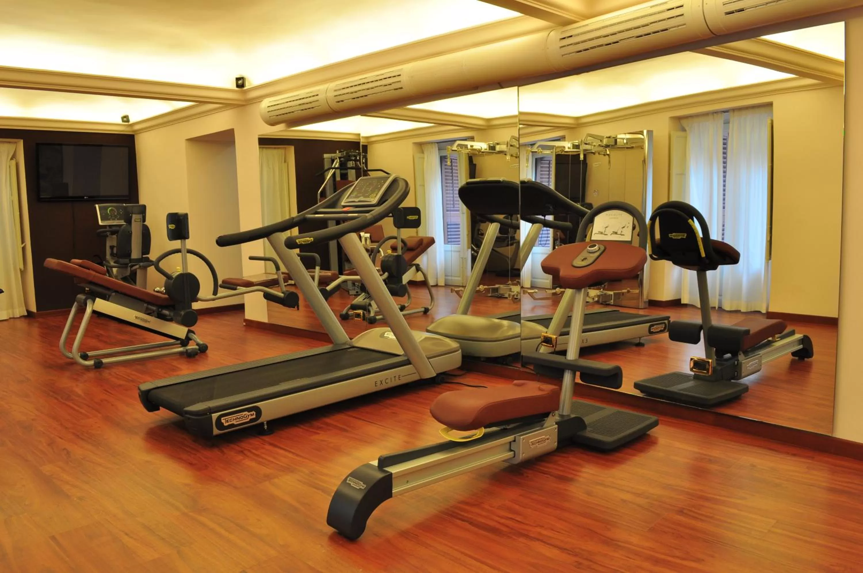 Fitness centre/facilities in Grand Hotel Piazza Borsa