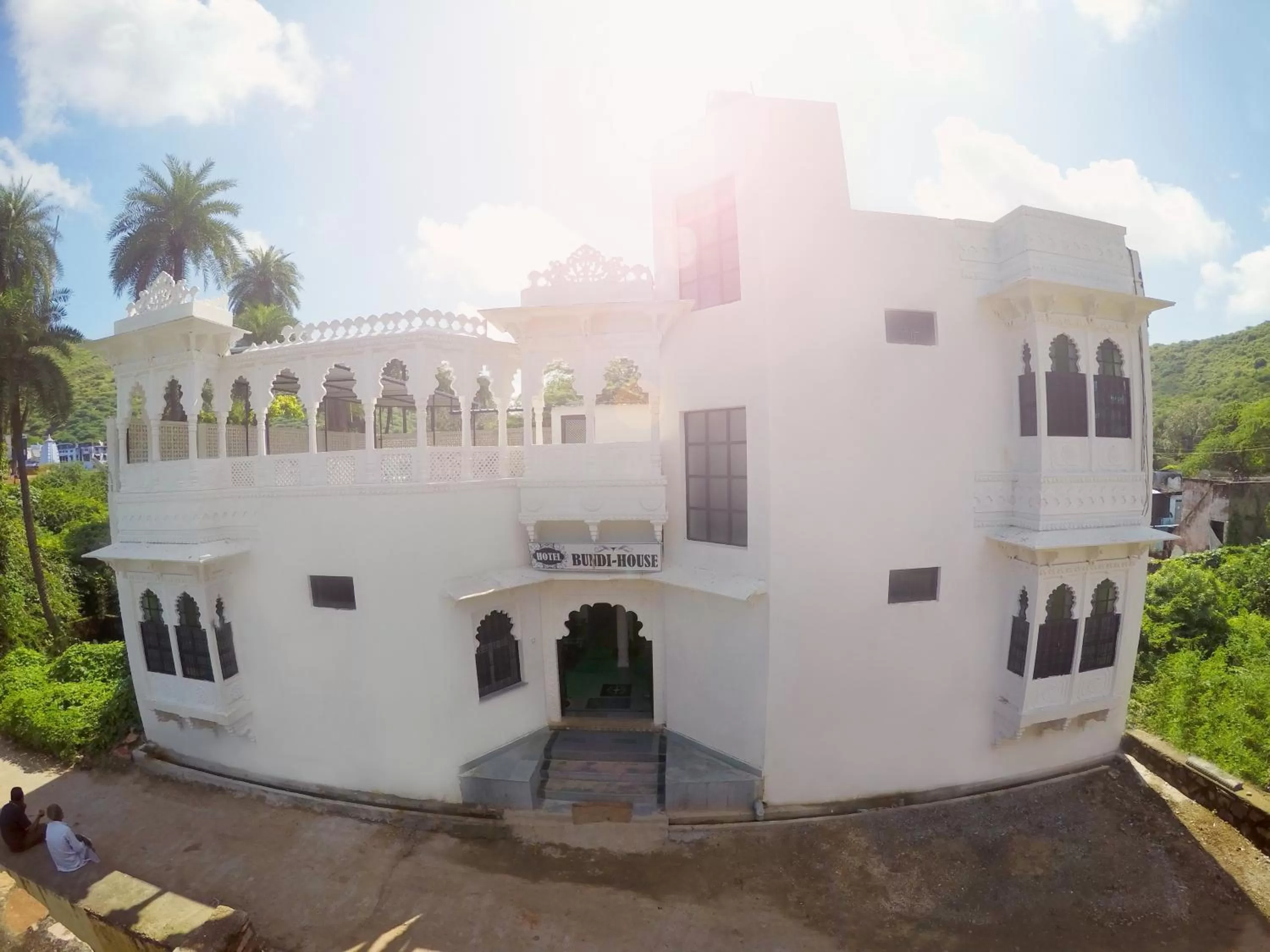 Facade/entrance, Property Building in Hotel Bundi House