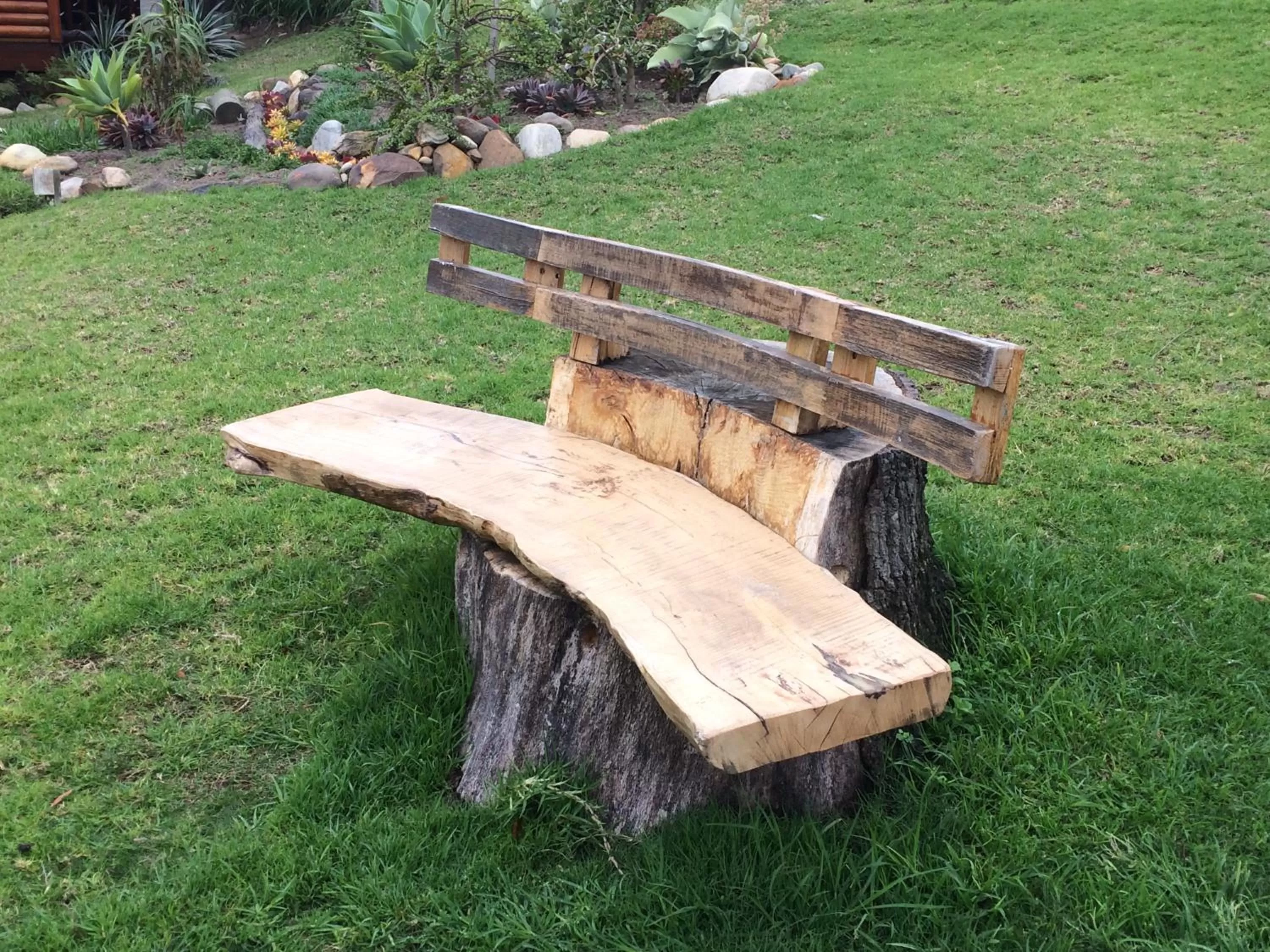 Garden in Fish Eagle Lodge