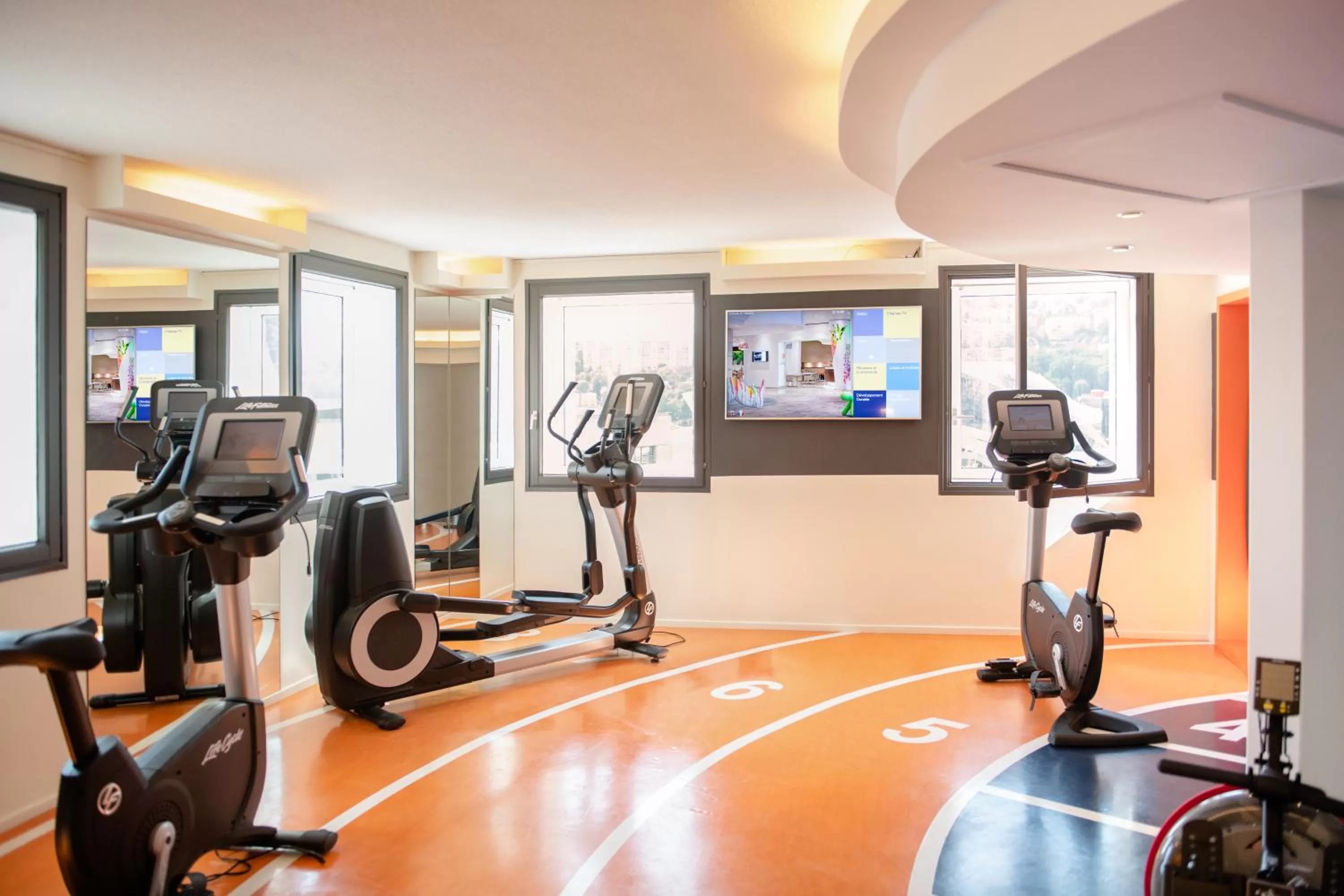 Fitness centre/facilities in Novotel Lyon Gerland Musée des Confluences