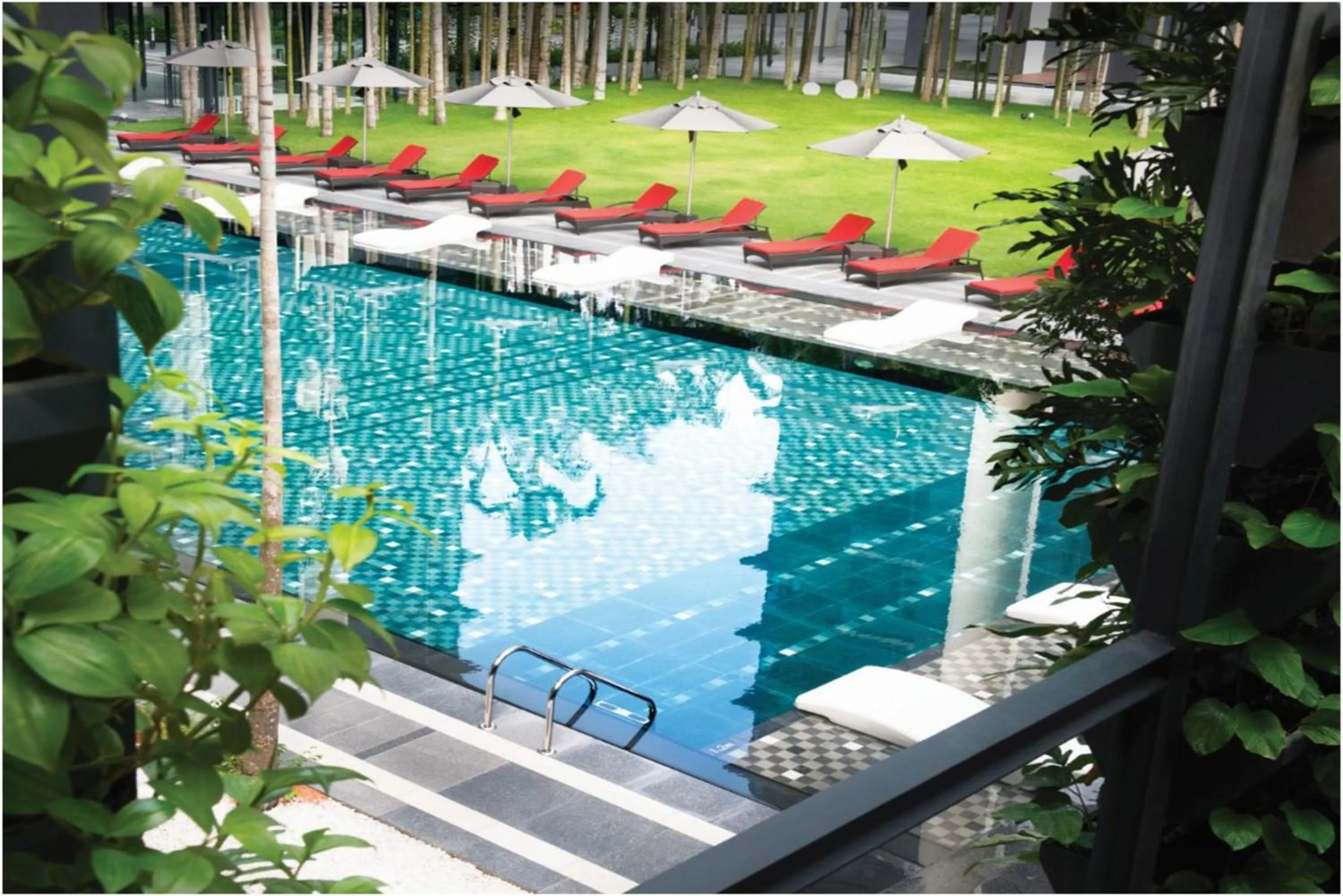 Garden in E&O Residences Kuala Lumpur