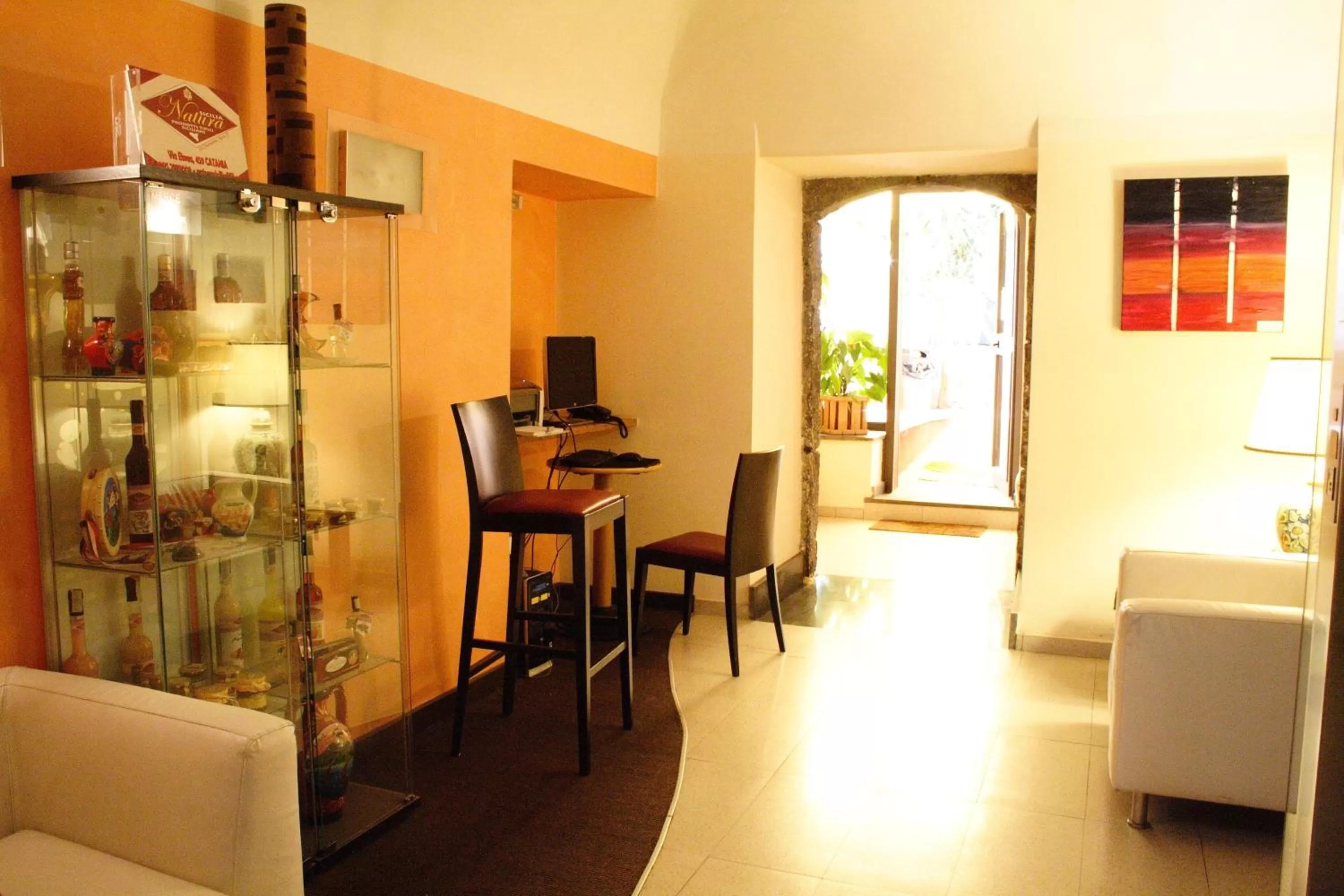 Lobby or reception in San Max Hotel