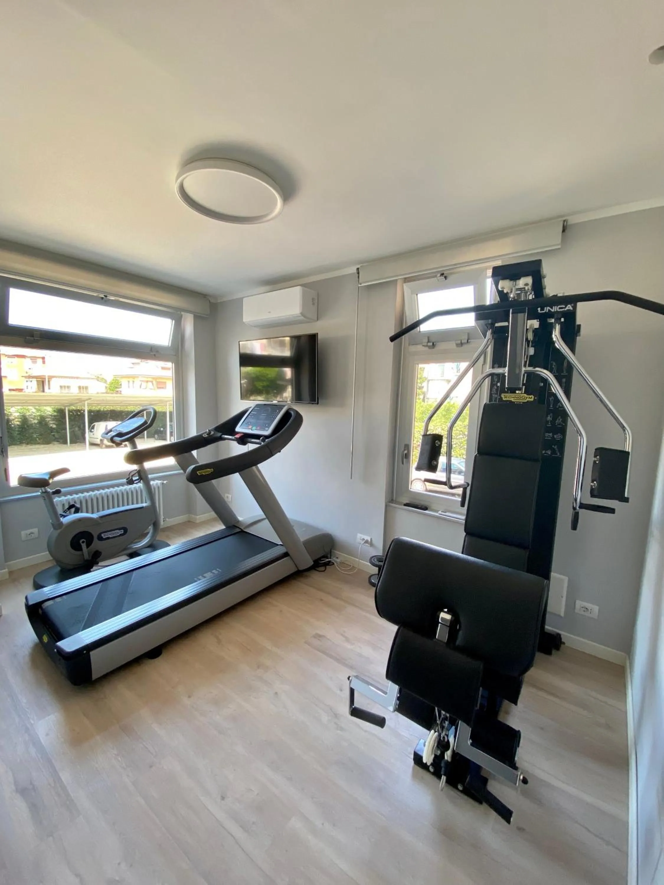 Fitness centre/facilities in Hotel La Pace