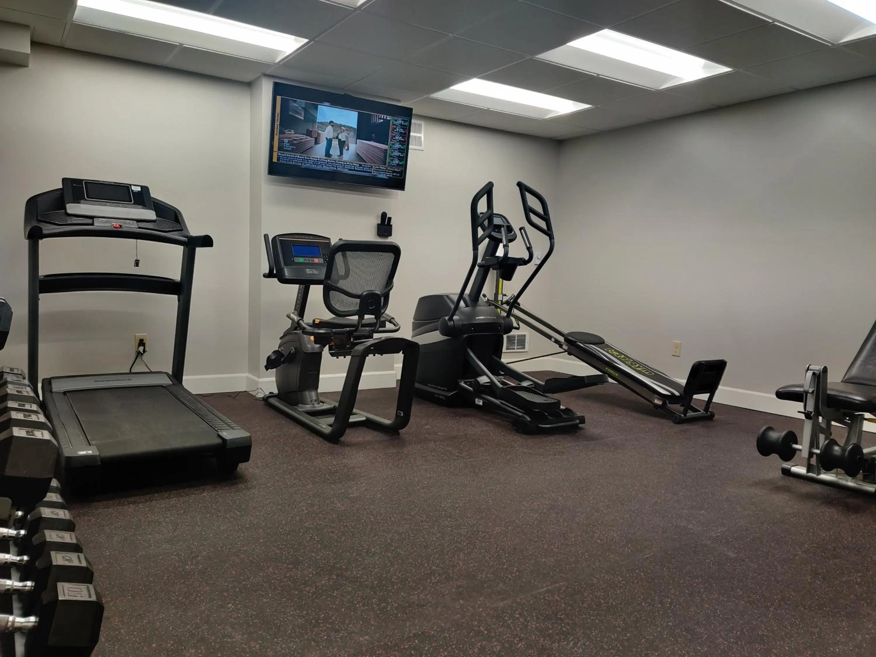 Fitness centre/facilities in La Residence Suite Hotel