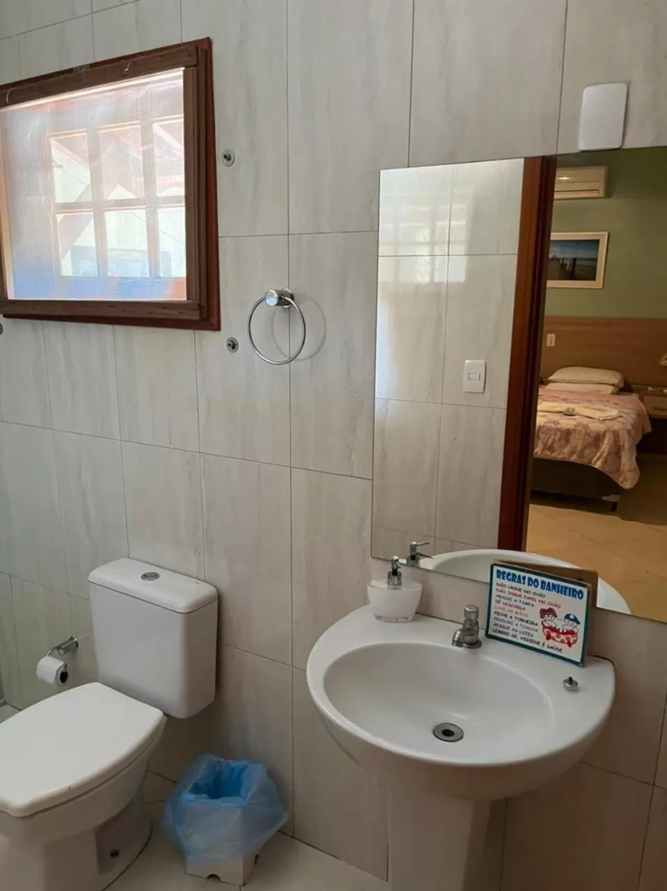 Bathroom in Hotel Vitória
