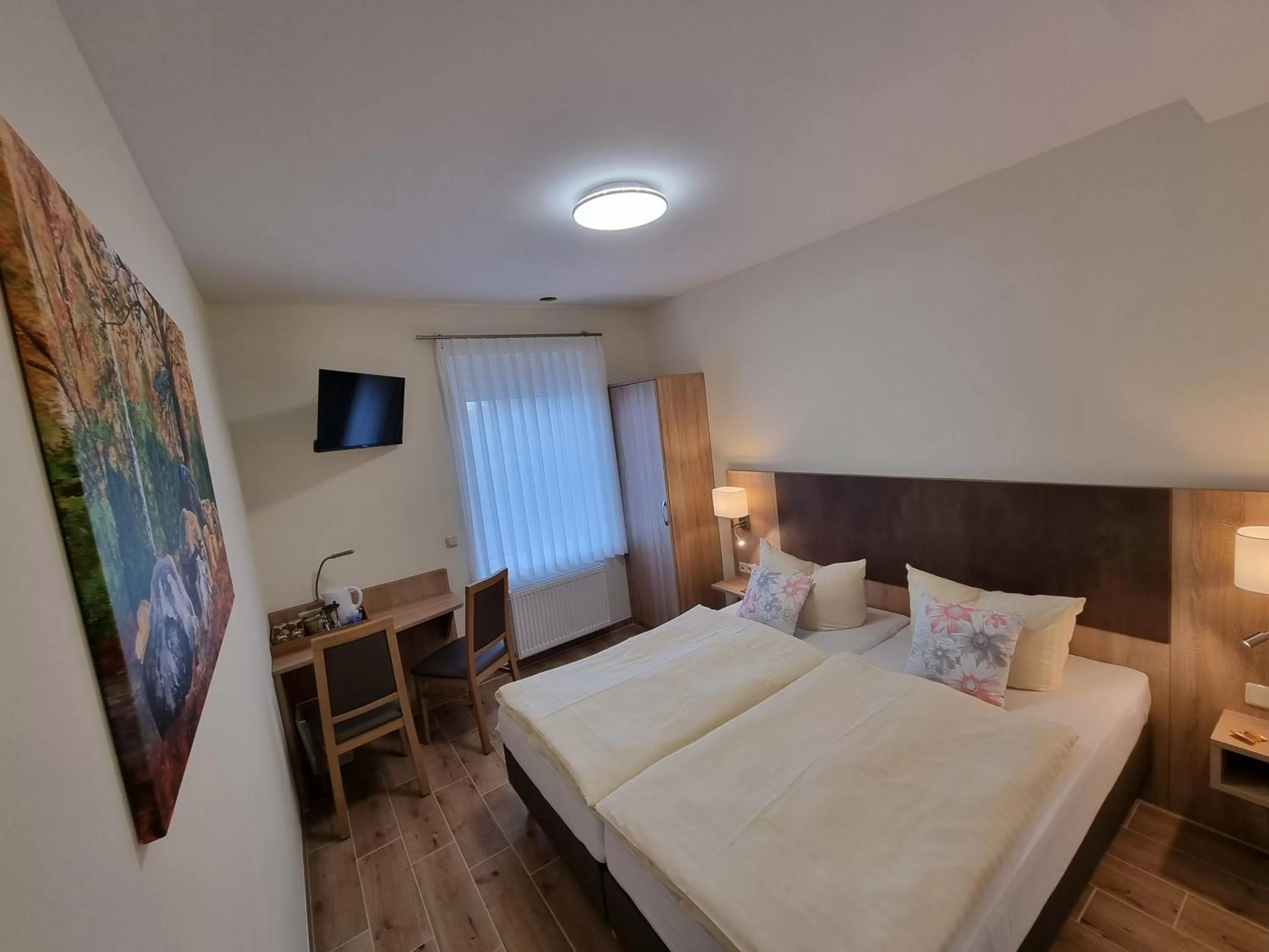 Bed in Gästehaus Grunewald Bed & Breakfast