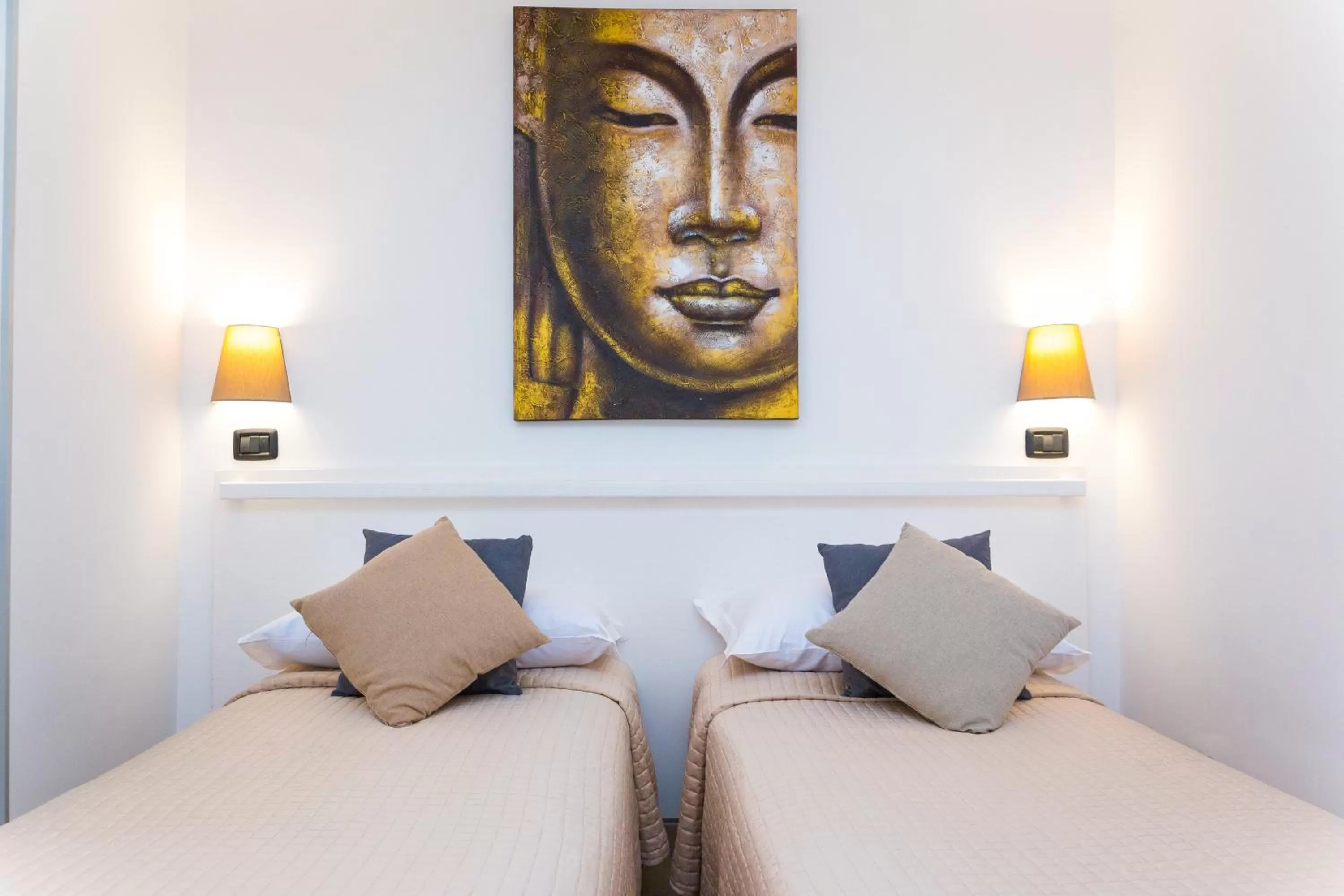 Bed in Hotel Rivoli Sorrento