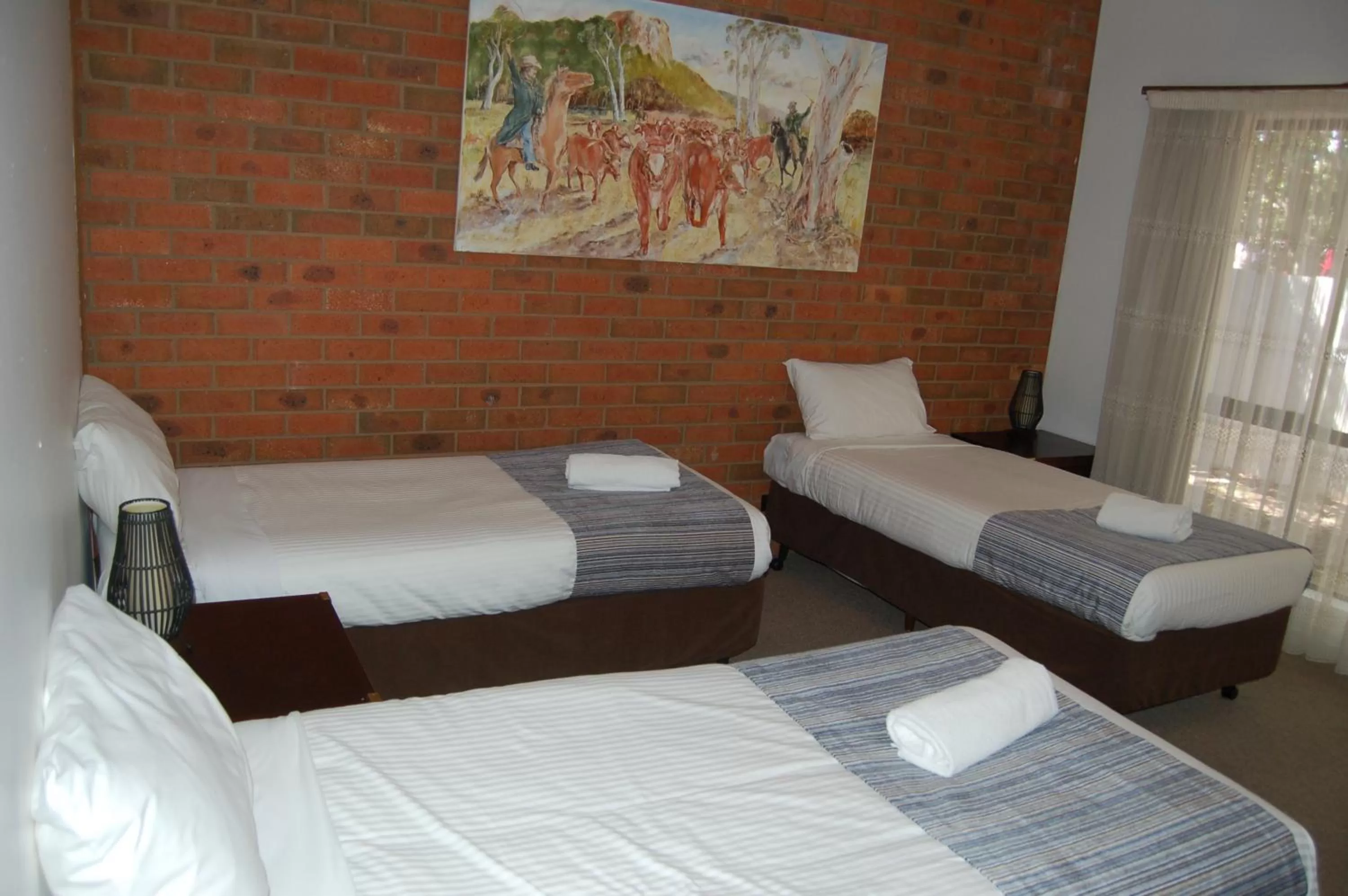 Bed in Federation Motel Resort - Corowa