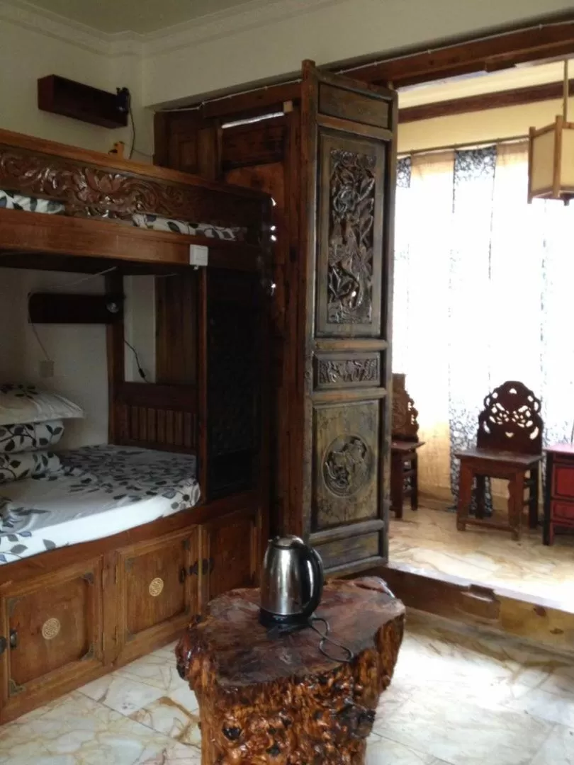 Bed in The Lily Pad Inn