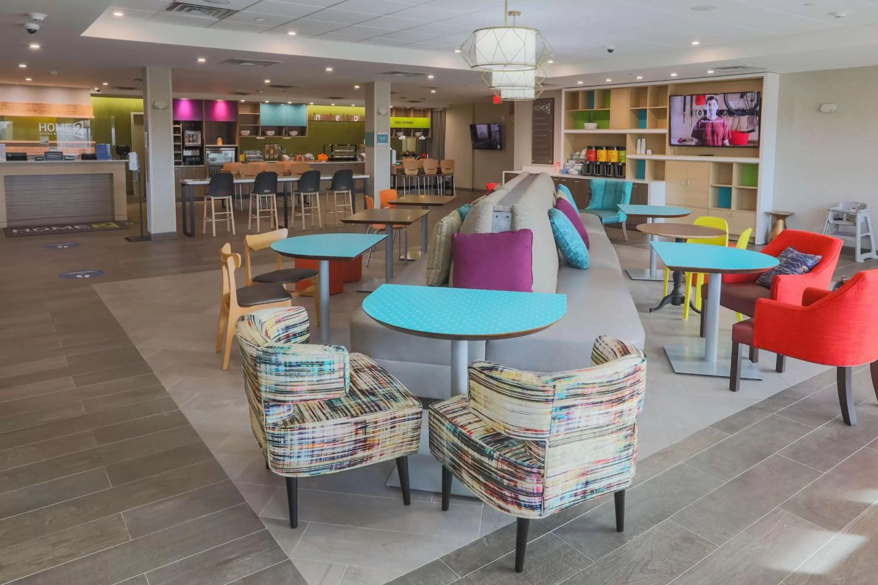 Lobby or reception in Home2 Suites By Hilton Cumming Atlanta, Ga